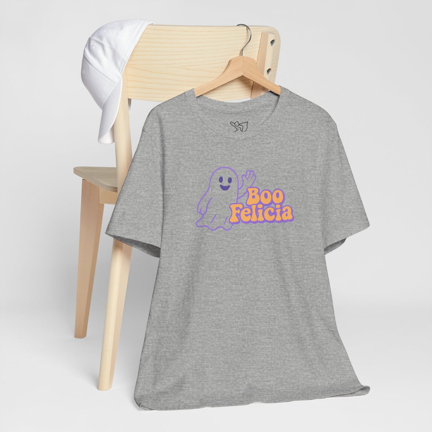 "Boo Felicia Ghost" Unisex Halloween T-Shirt, Spooky Apparel, Fun Gift, Casual Wear, Holiday Shirt