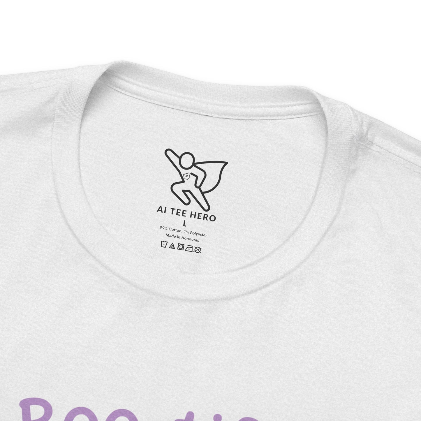 "Boo-tiful Inside Out" Ghost Tee, Cute Halloween Shirt, Unisex Short Sleeve T-Shirt, Fall Apparel, Spooky Vibes, Gift for Halloween Lovers