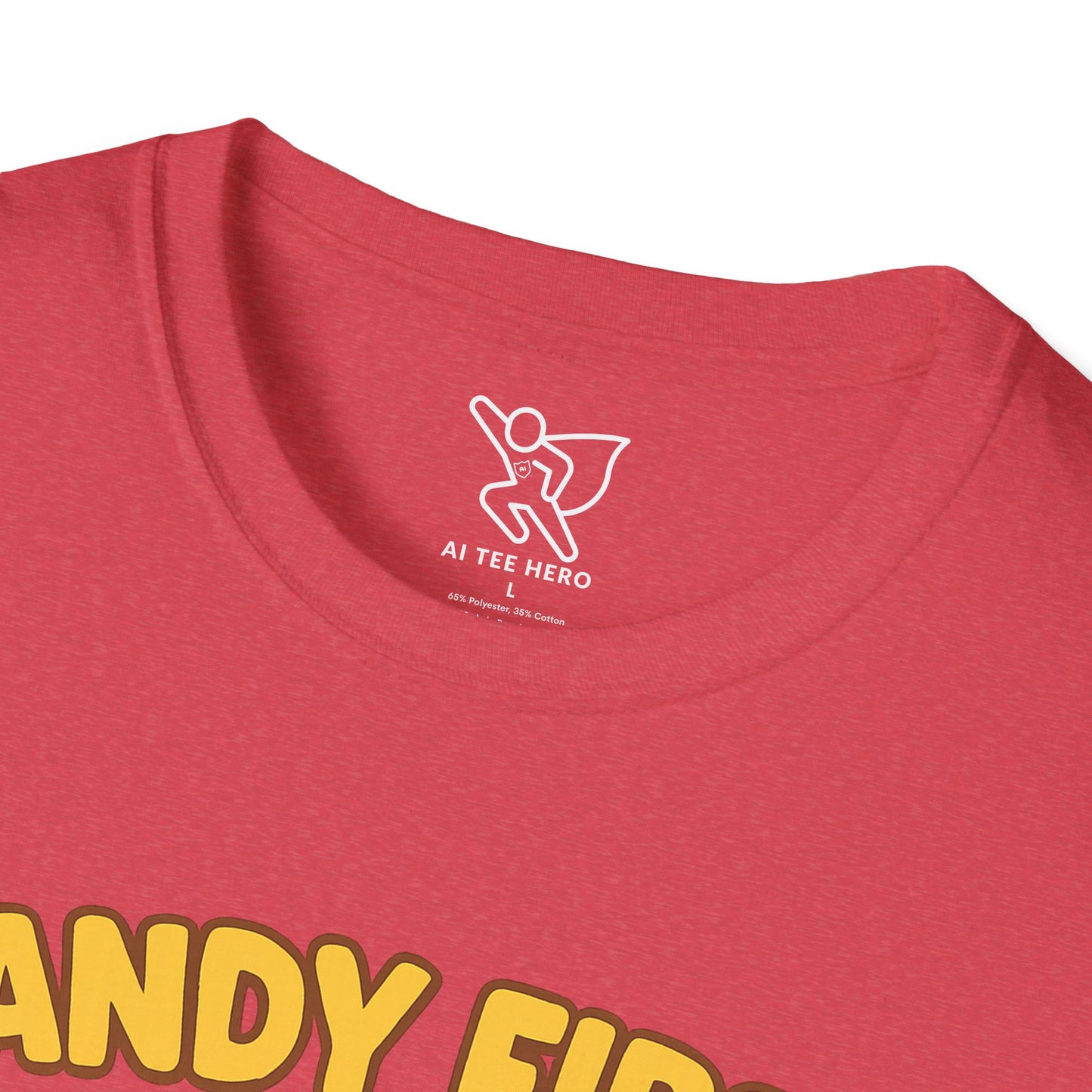"Candy First, Questions Later" Unisex T-Shirt - Playful Graphic Tee, Fun Gift for Candy Lovers, Perfect for Parties, Quirky Fashion