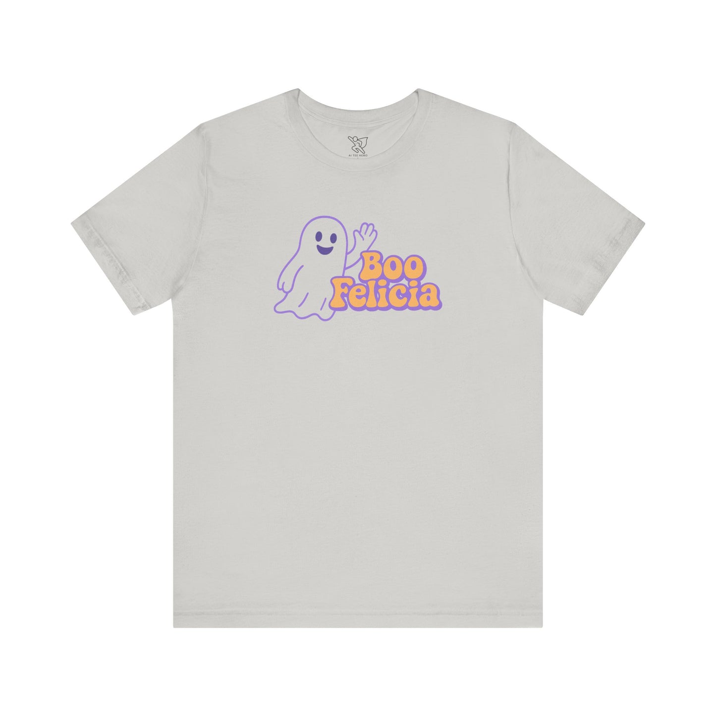 "Boo Felicia Ghost" Unisex Halloween T-Shirt, Spooky Apparel, Fun Gift, Casual Wear, Holiday Shirt