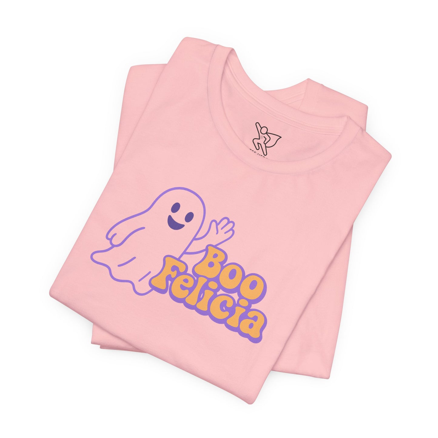 "Boo Felicia Ghost" Unisex Halloween T-Shirt, Spooky Apparel, Fun Gift, Casual Wear, Holiday Shirt