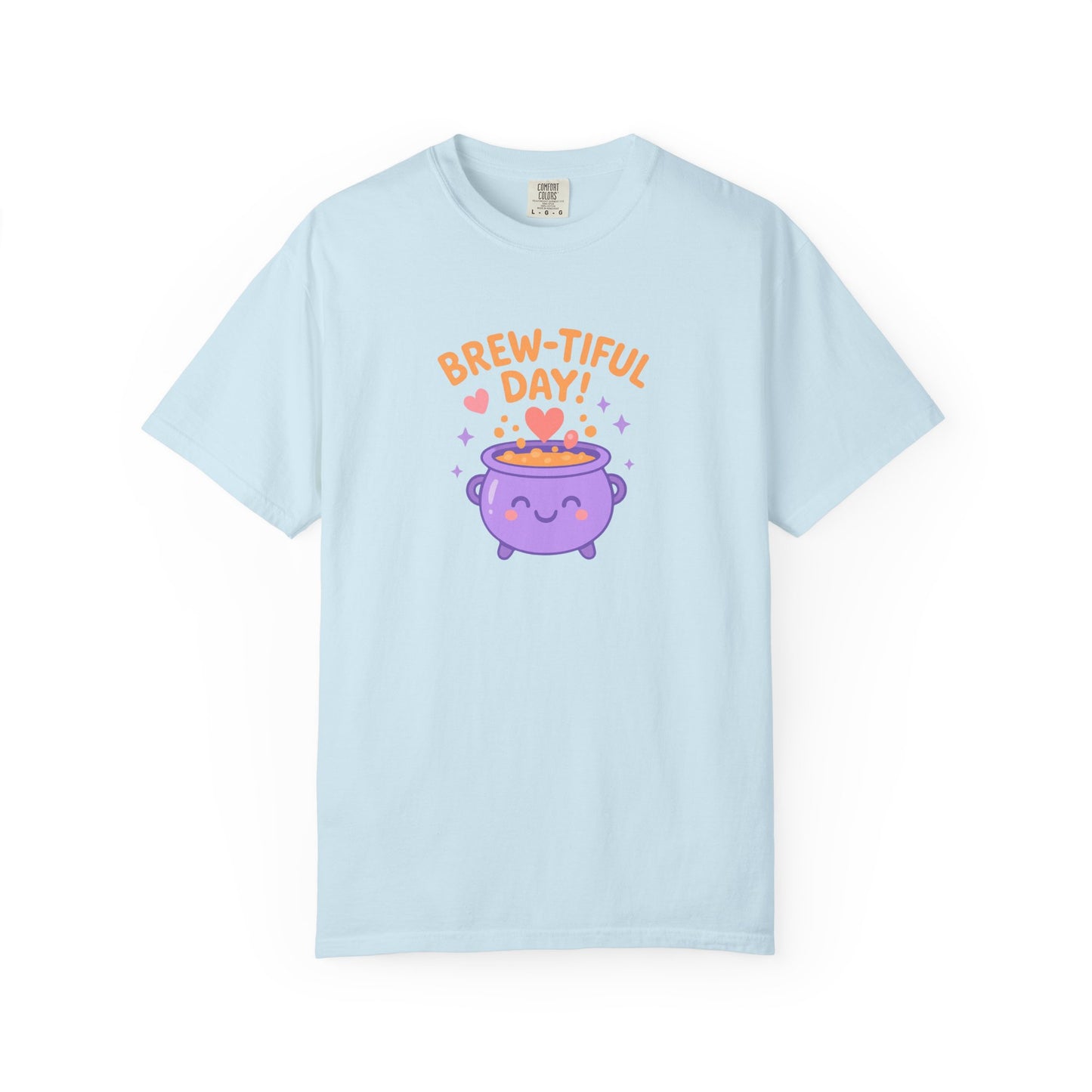 Brew-tiful Day T-Shirt, Cute Coffee Tee, Unisex Gift, Fun Humor Shirt, Coffee Lover Apparel, Casual Everyday Wear