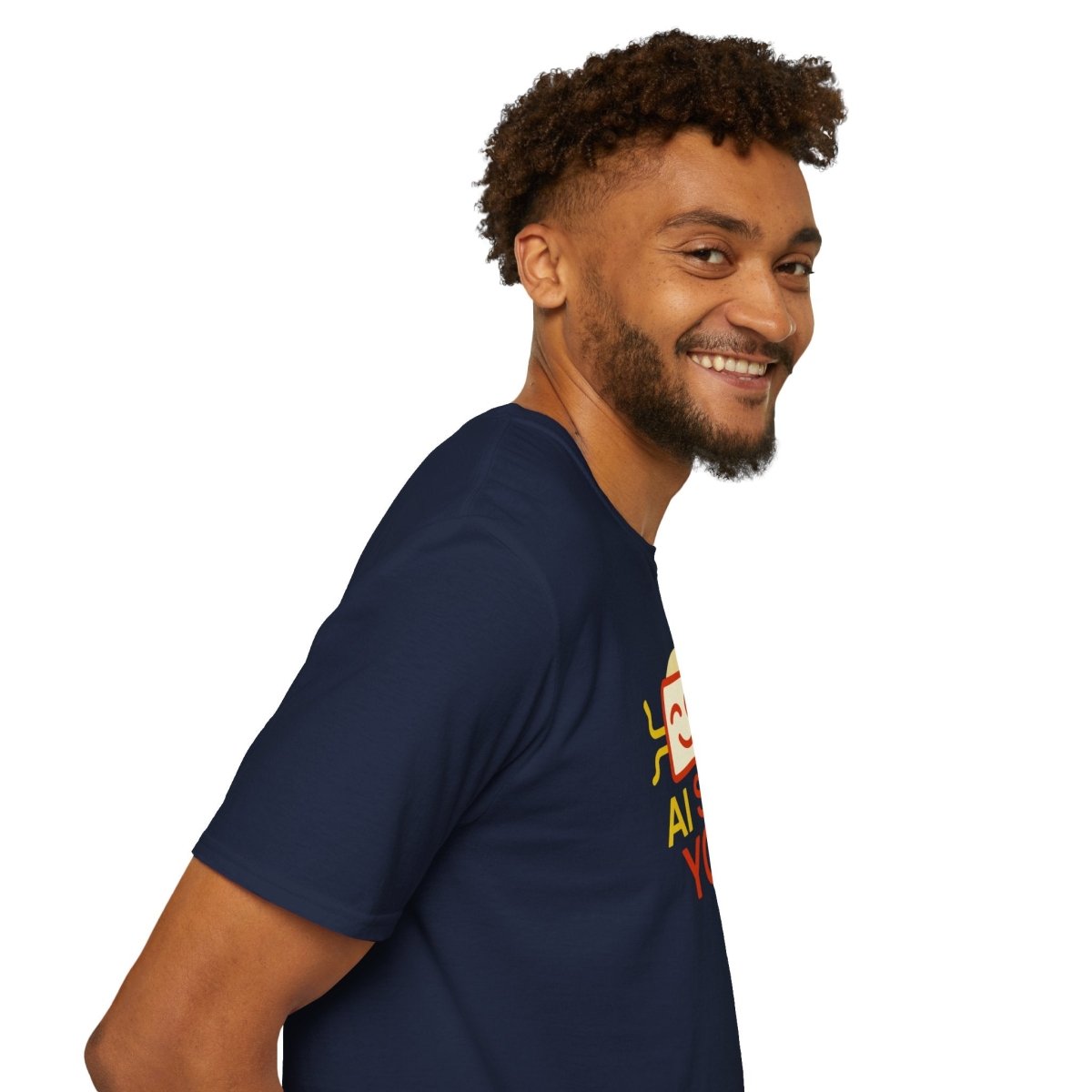"AI See You" CW1 Digital Era Unisex Statement T-Shirt - Witty AI - Inspired Trendy Apparel for Coders and Tech People - AI Tee Hero