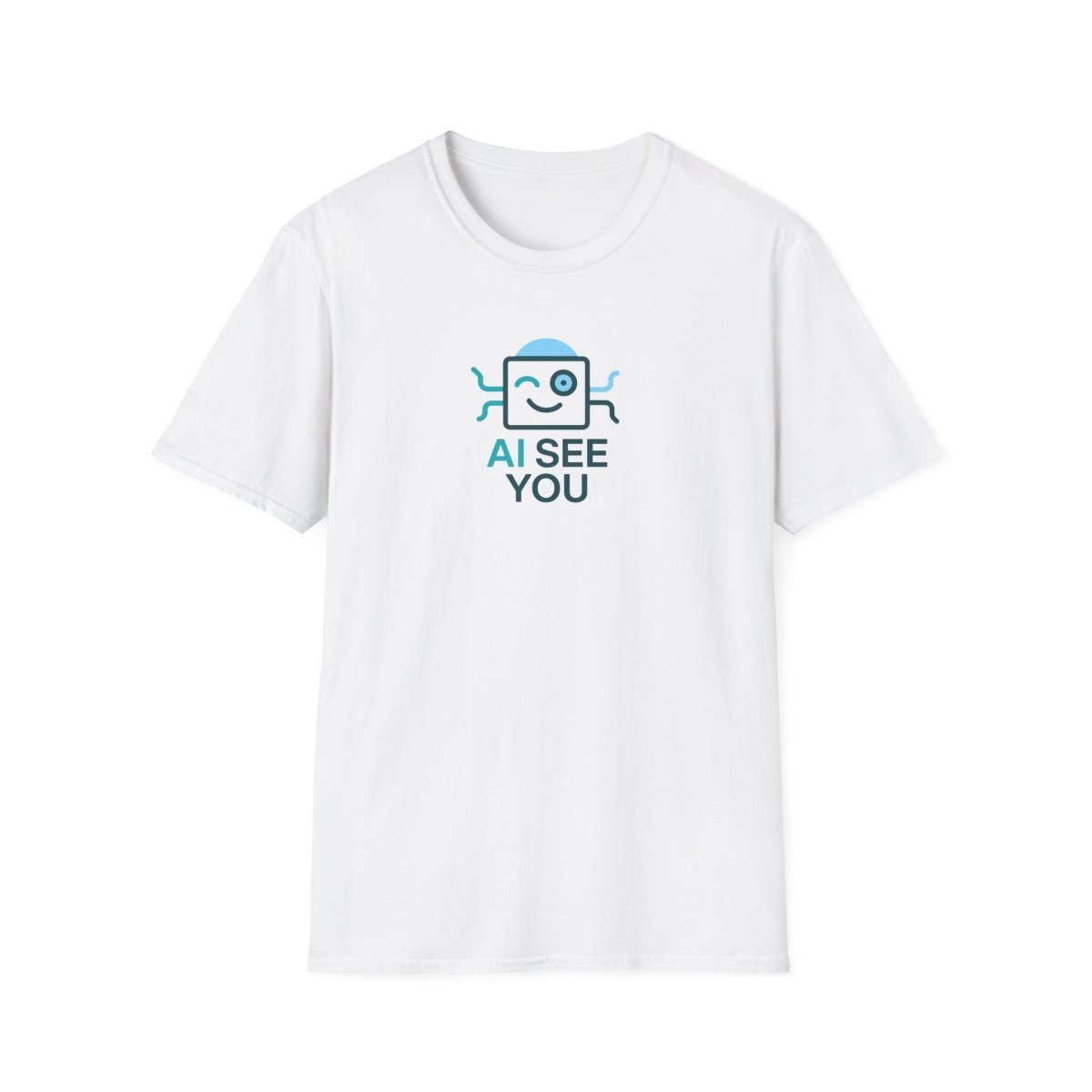 "AI See You" CW2 Digital Era Unisex Statement T-Shirt - Witty AI - Inspired Trendy Apparel for Coders and Tech People - AI Tee Hero