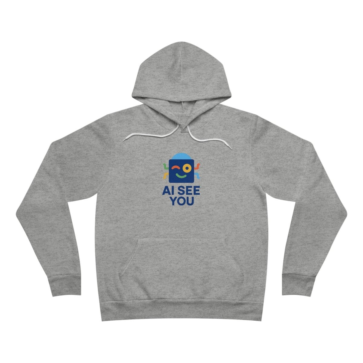 "AI See You Hoodie" Funny Hoodie for Tech Lovers, Unisex Pullover, Gift for Programmers, Unique Gift for AI Enthusiasts - AI Tee Hero