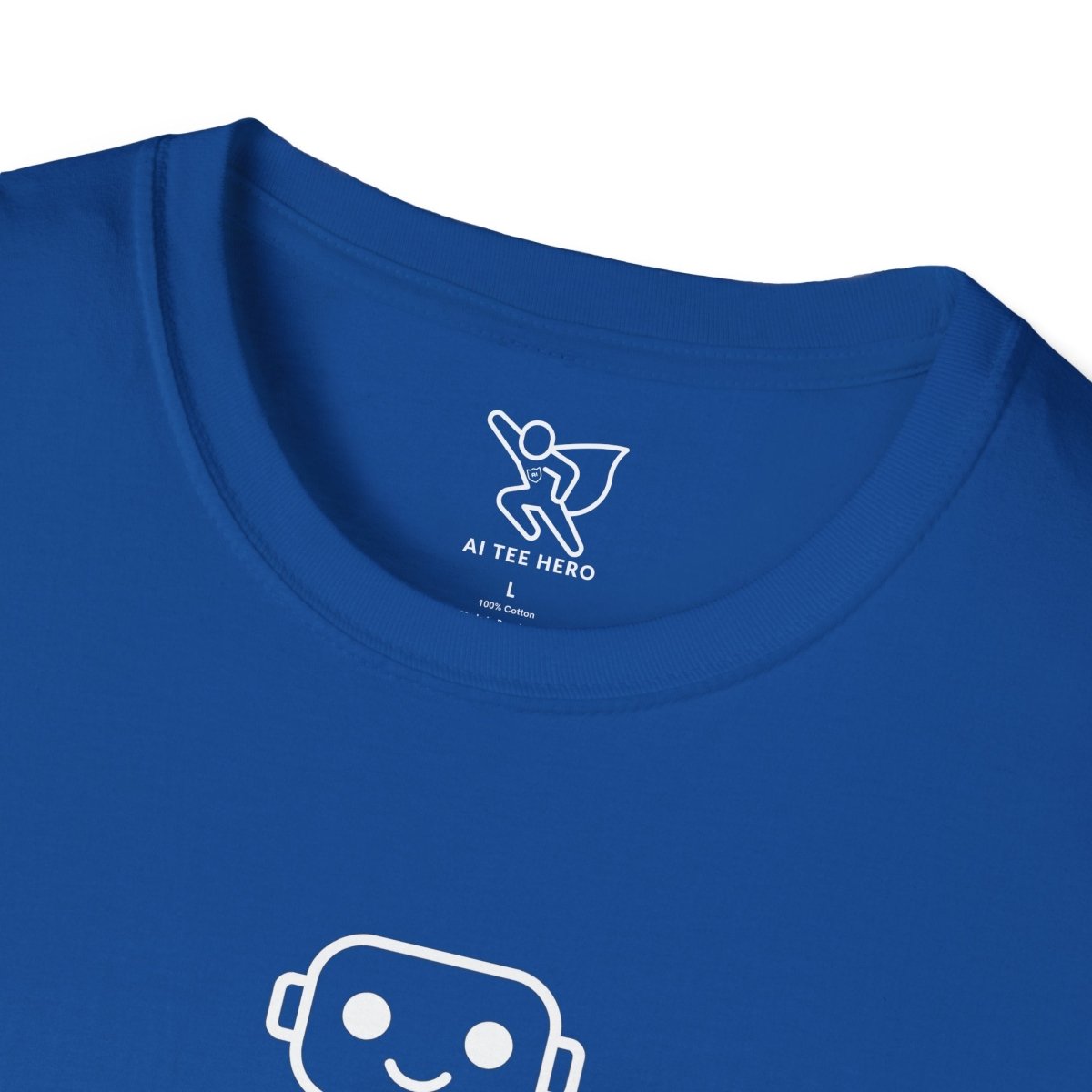 "Beep Happens" CW1 - White Unisex Softstyle T-Shirt, Comfy Casual Tee, Everyday Wear, Gift for Him/Her, Birthday Shirt, Relaxed Fit Top - AI Tee Hero