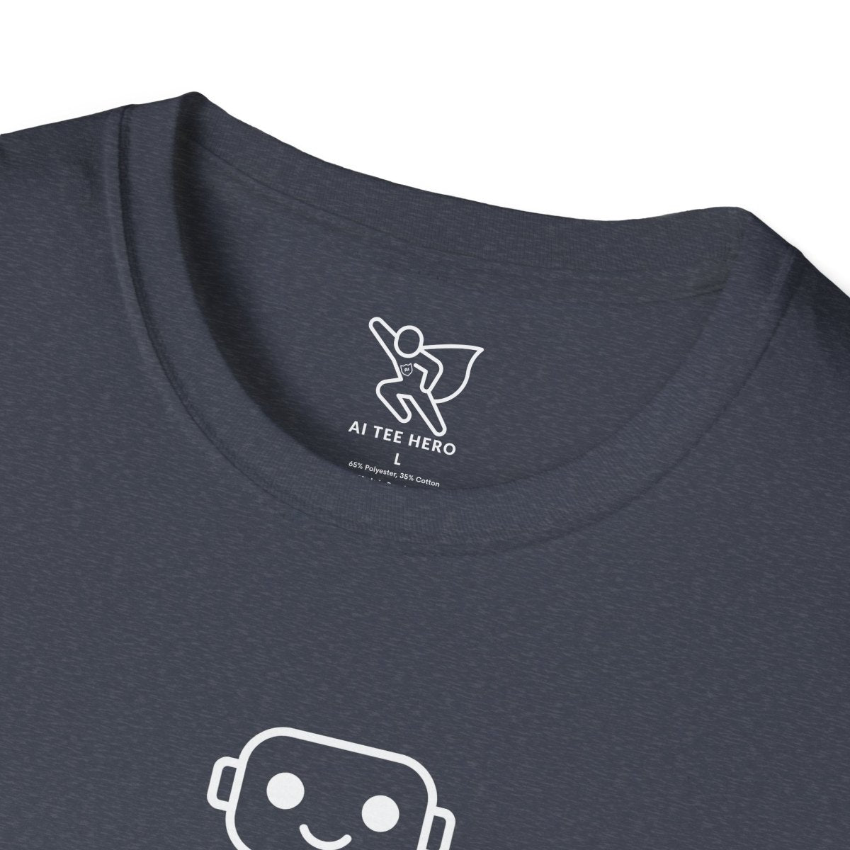 "Beep Happens" CW1 - White Unisex Softstyle T-Shirt, Comfy Casual Tee, Everyday Wear, Gift for Him/Her, Birthday Shirt, Relaxed Fit Top - AI Tee Hero