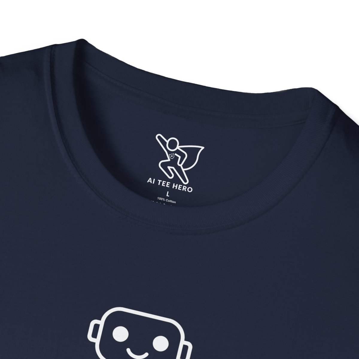 "Beep Happens" CW1 - White Unisex Softstyle T-Shirt, Comfy Casual Tee, Everyday Wear, Gift for Him/Her, Birthday Shirt, Relaxed Fit Top - AI Tee Hero