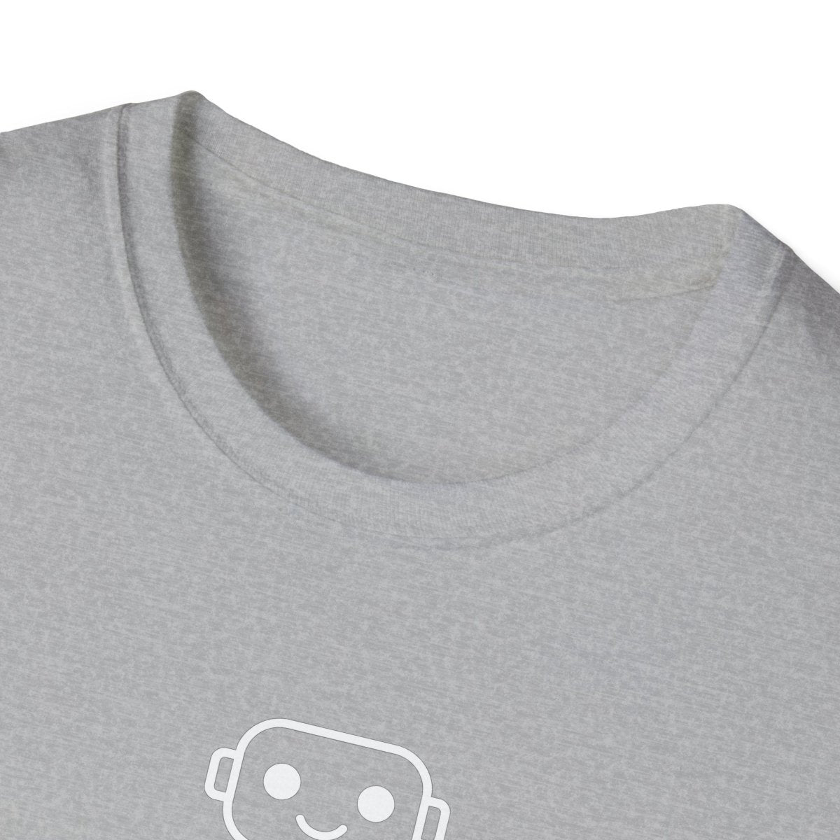 "Beep Happens" CW1 - White Unisex Softstyle T-Shirt, Comfy Casual Tee, Everyday Wear, Gift for Him/Her, Birthday Shirt, Relaxed Fit Top - AI Tee Hero