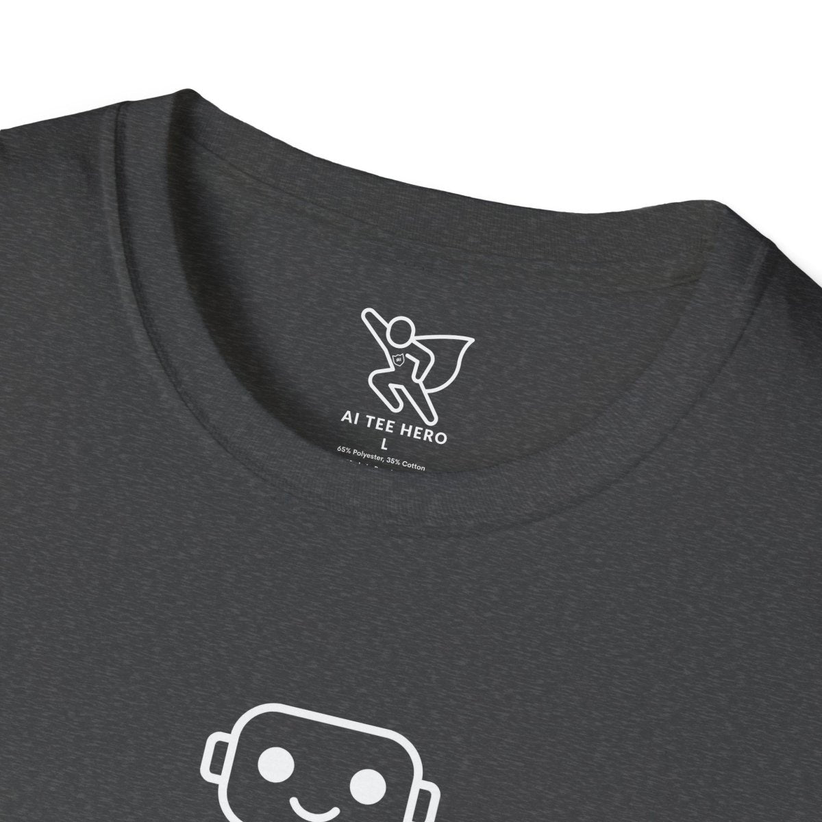 "Beep Happens" CW1 - White Unisex Softstyle T-Shirt, Comfy Casual Tee, Everyday Wear, Gift for Him/Her, Birthday Shirt, Relaxed Fit Top - AI Tee Hero