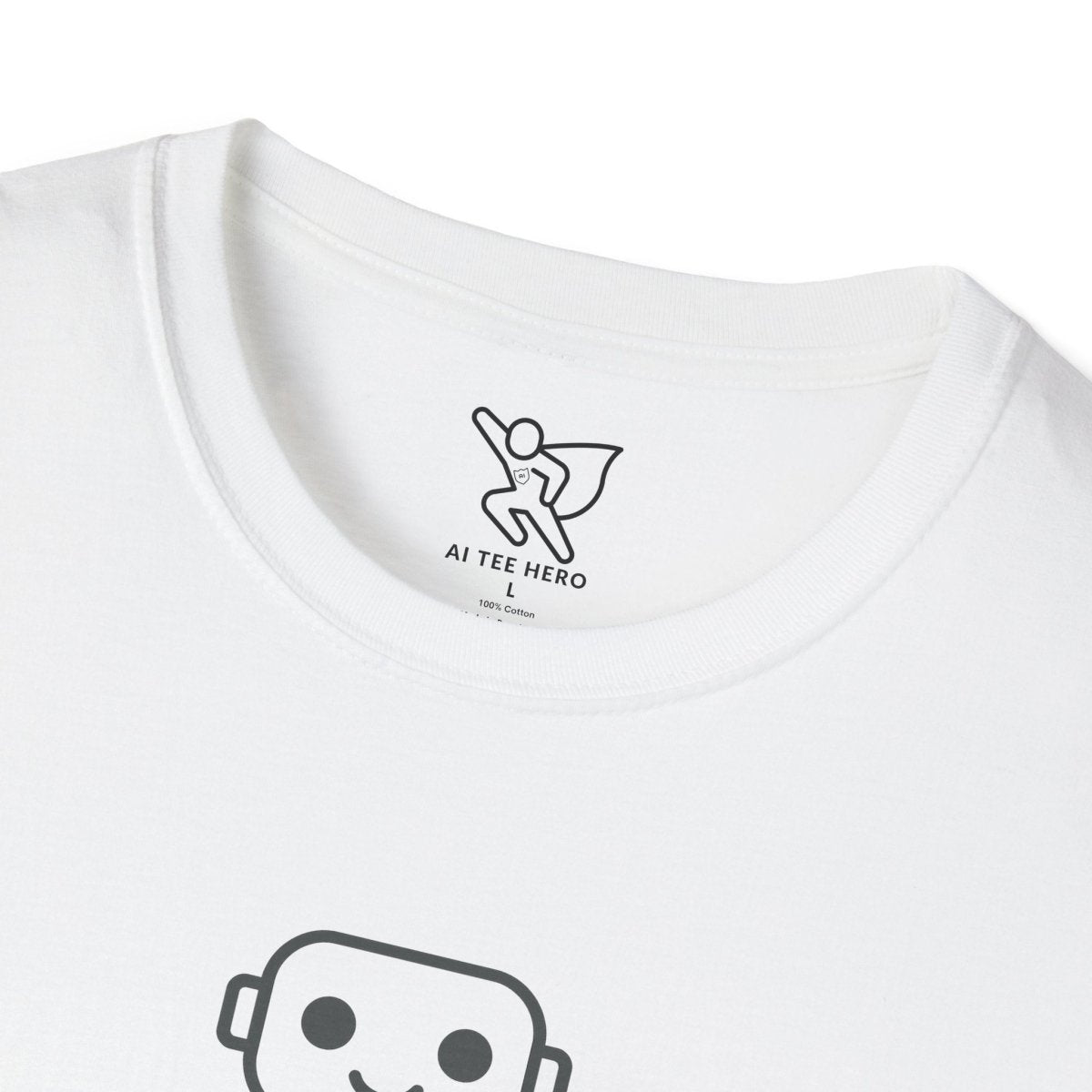 "Beep Happens" CW2 - Gray Unisex Softstyle T-Shirt, Comfy Casual Tee, Everyday Wear, Gift for Him/Her, Birthday Shirt, Relaxed Fit Top - AI Tee Hero