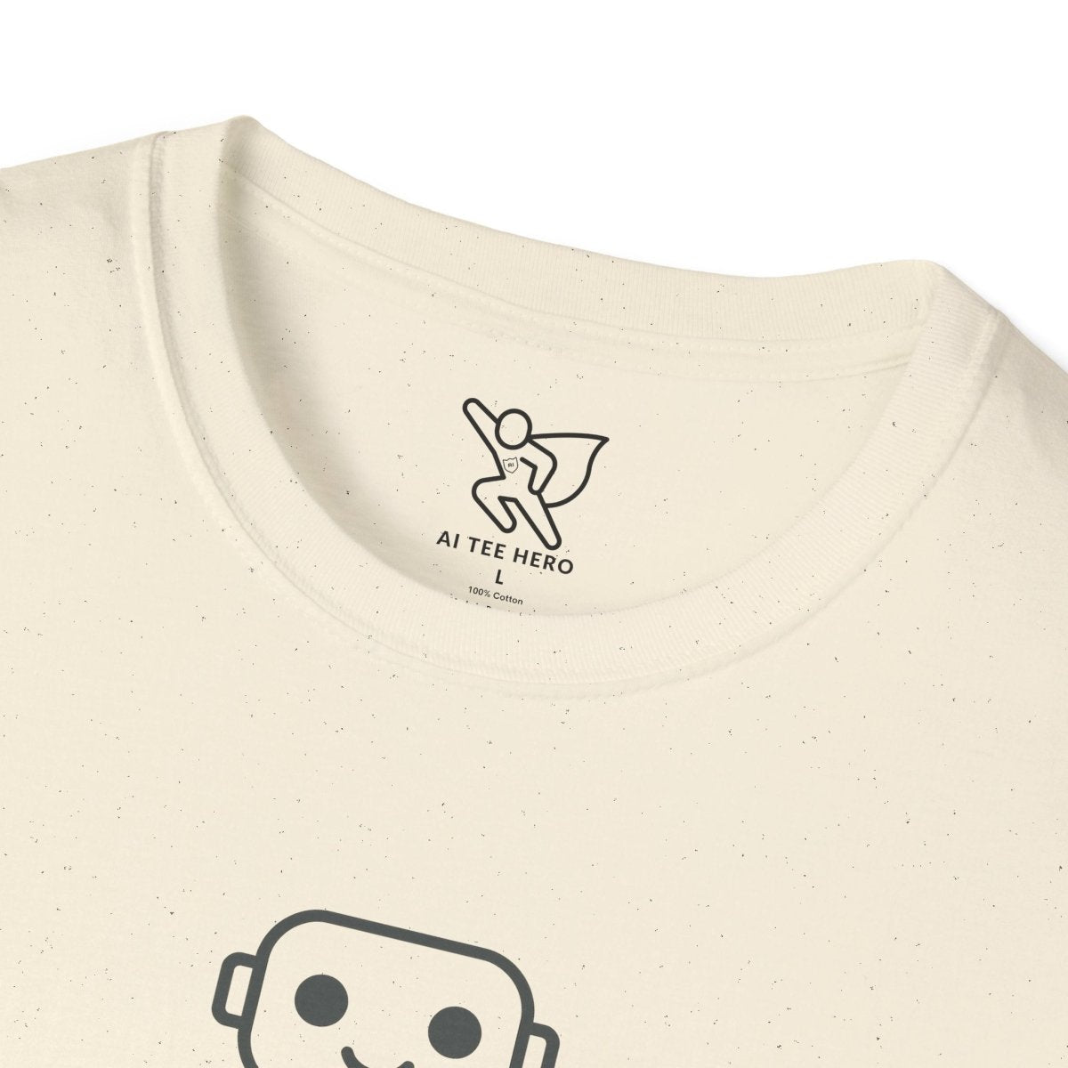 "Beep Happens" CW2 - Gray Unisex Softstyle T-Shirt, Comfy Casual Tee, Everyday Wear, Gift for Him/Her, Birthday Shirt, Relaxed Fit Top - AI Tee Hero