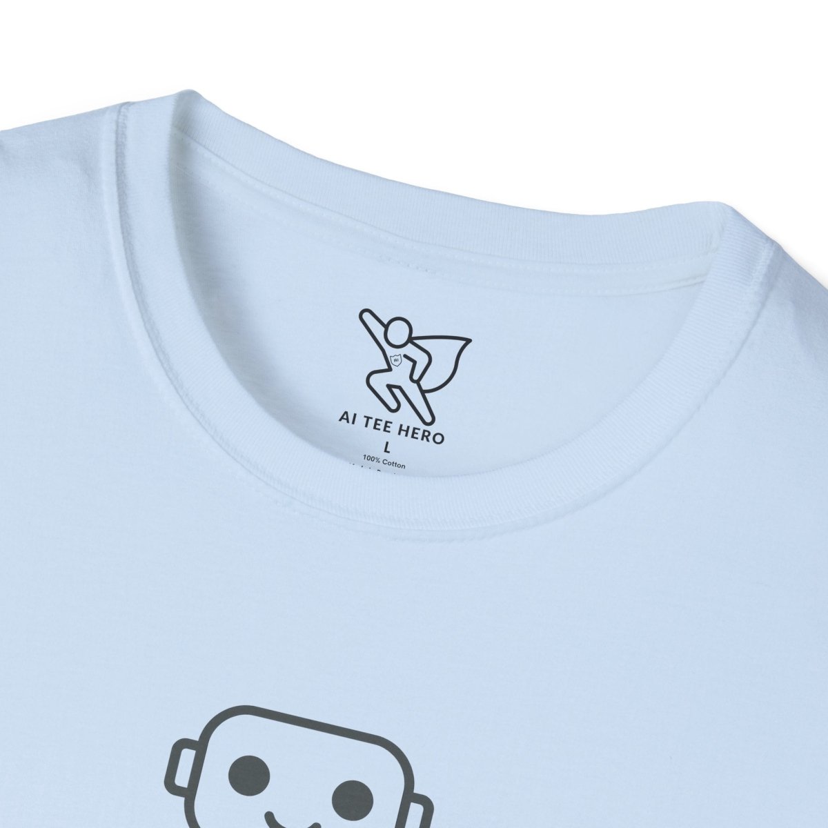 "Beep Happens" CW2 - Gray Unisex Softstyle T-Shirt, Comfy Casual Tee, Everyday Wear, Gift for Him/Her, Birthday Shirt, Relaxed Fit Top - AI Tee Hero