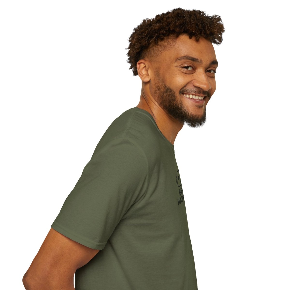 "Beep Happens" CW3 - Black Unisex Softstyle T-Shirt, Comfy Casual Tee, Everyday Wear, Gift for Him/Her, Birthday Shirt, Relaxed Fit Top - AI Tee Hero