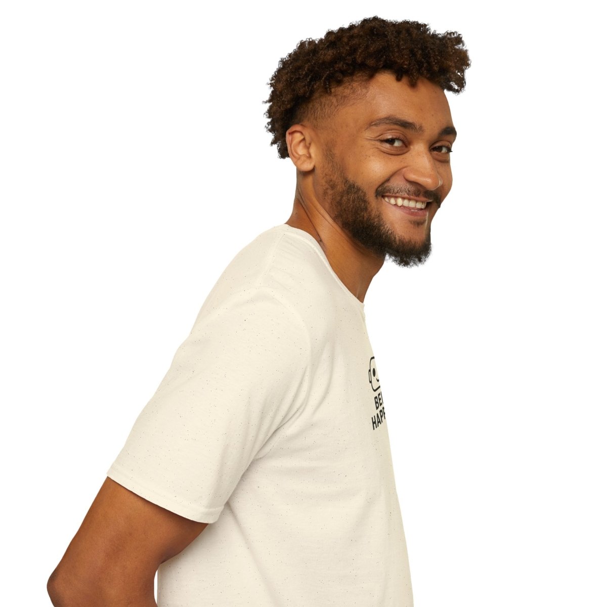 "Beep Happens" CW3 - Black Unisex Softstyle T-Shirt, Comfy Casual Tee, Everyday Wear, Gift for Him/Her, Birthday Shirt, Relaxed Fit Top - AI Tee Hero