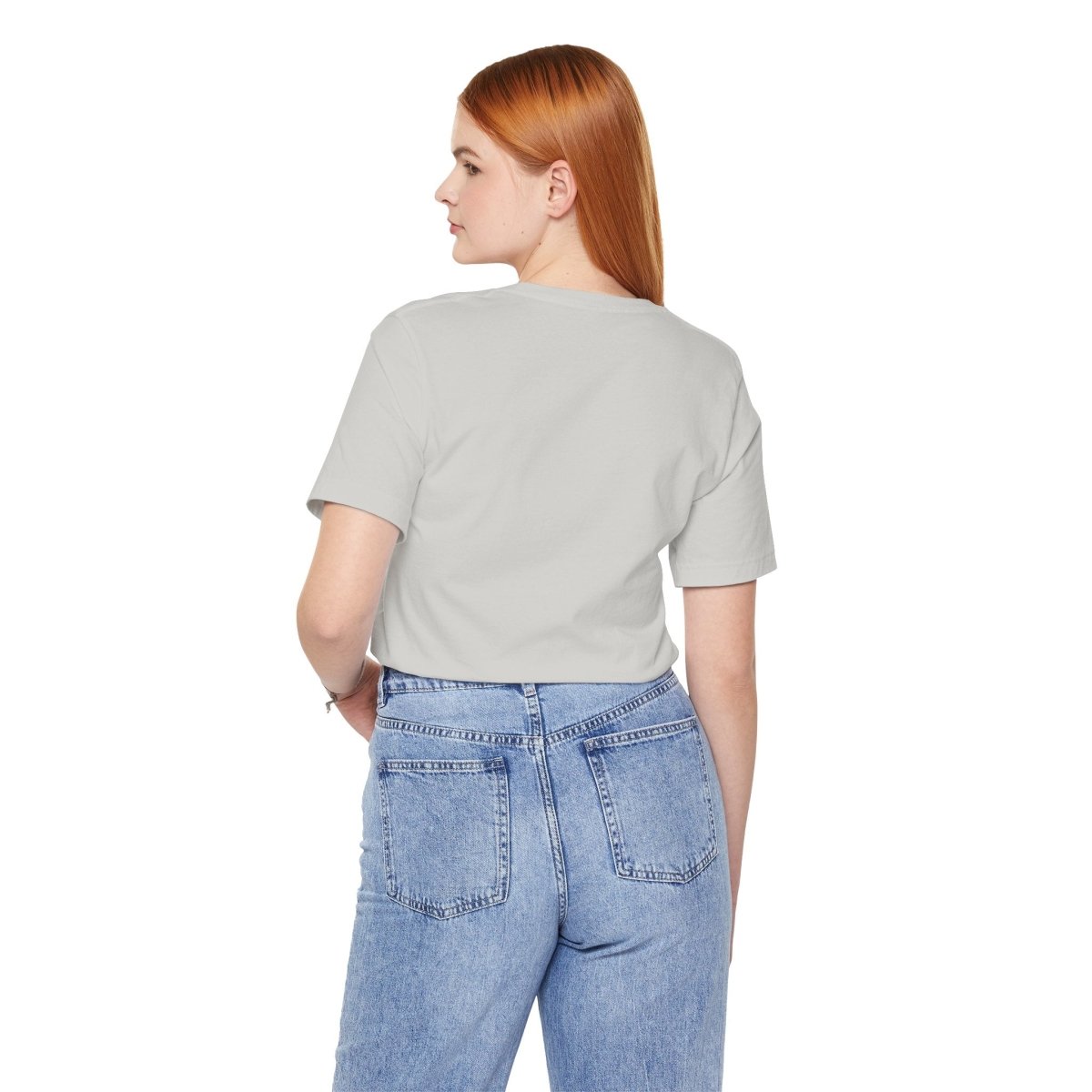 "Cloud Nine Calm" Relaxed Unisex Jersey Short Sleeve T-Shirt, Gift for Mindfulness, Cozy Fashion, Casual Wear, Relaxation Outfit - CW1 MINDSet Collection - AI Tee Hero