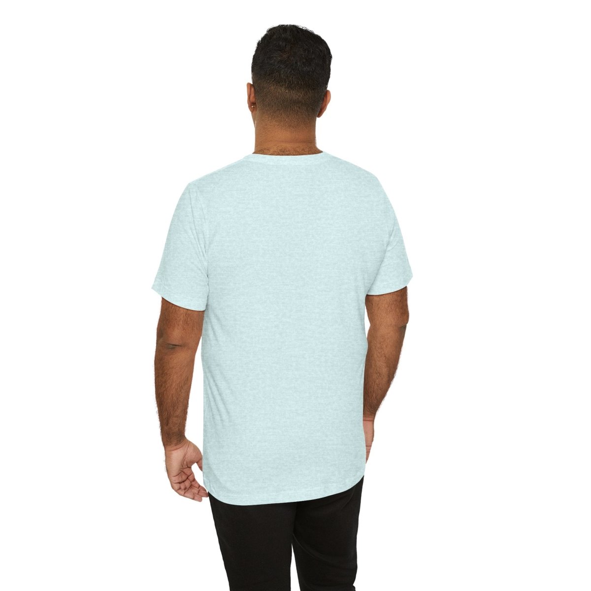 "Cloud Nine Calm" Relaxed Unisex Jersey Short Sleeve T-Shirt, Gift for Mindfulness, Cozy Fashion, Casual Wear, Relaxation Outfit - CW1 MINDSet Collection - AI Tee Hero