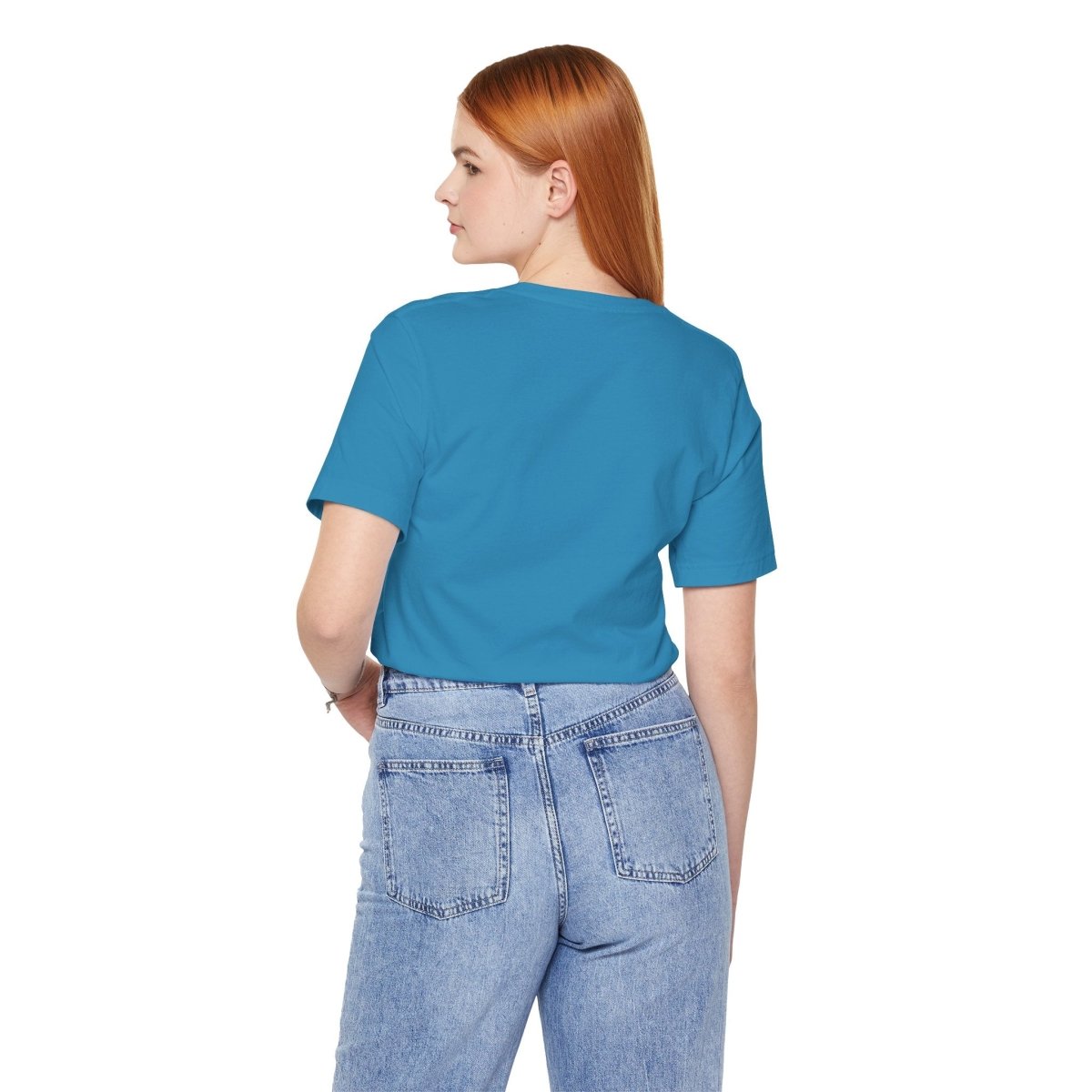 "Cloud Nine Calm" Relaxed Unisex Jersey Short Sleeve T-Shirt, Gift for Mindfulness, Cozy Fashion, Casual Wear, Relaxation Outfit - CW1 MINDSet Collection - AI Tee Hero