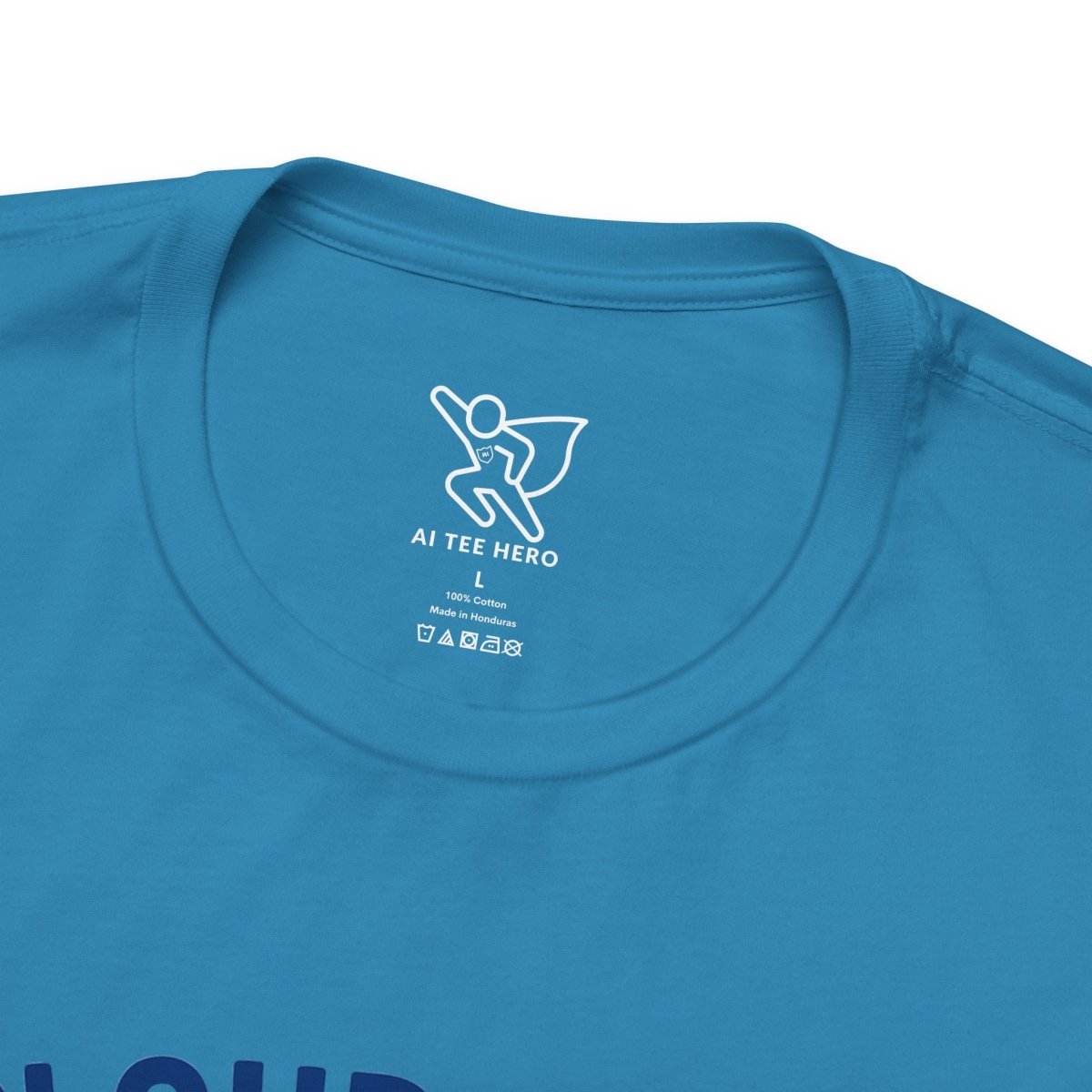 "Cloud Nine Calm" Relaxed Unisex Jersey Short Sleeve T-Shirt, Gift for Mindfulness, Cozy Fashion, Casual Wear, Relaxation Outfit - CW1 MINDSet Collection - AI Tee Hero