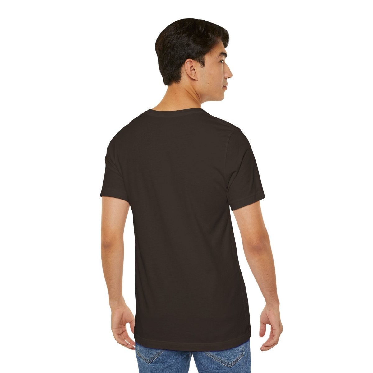 "Cloud Nine Calm" Relaxed Unisex Jersey Short Sleeve T-Shirt, Gift for Mindfulness, Cozy Fashion, Casual Wear, Relaxation Outfit - CW2 MINDSet Collection - AI Tee Hero