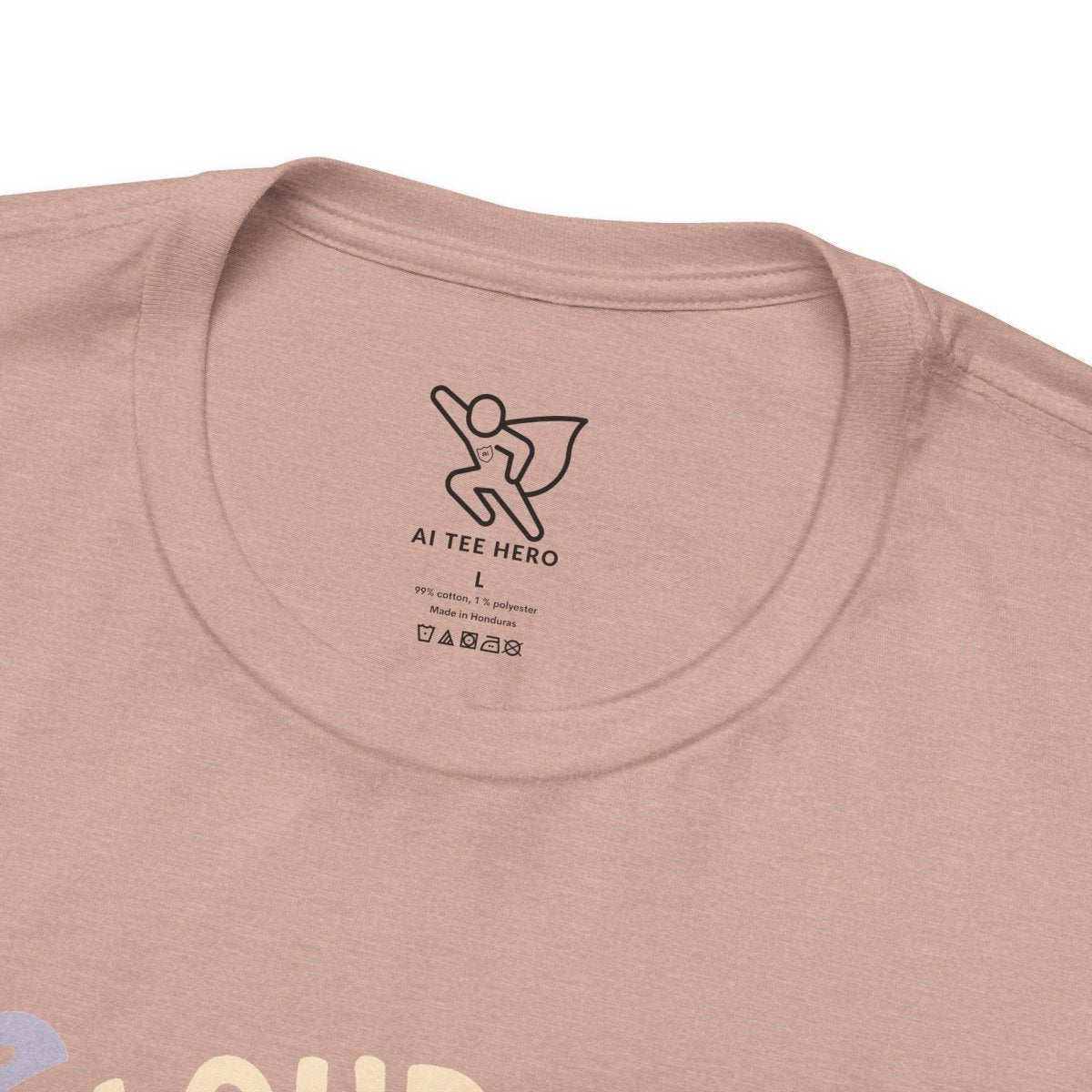 "Cloud Nine Calm" Relaxed Unisex Jersey Short Sleeve T-Shirt, Gift for Mindfulness, Cozy Fashion, Casual Wear, Relaxation Outfit - CW2 MINDSet Collection - AI Tee Hero