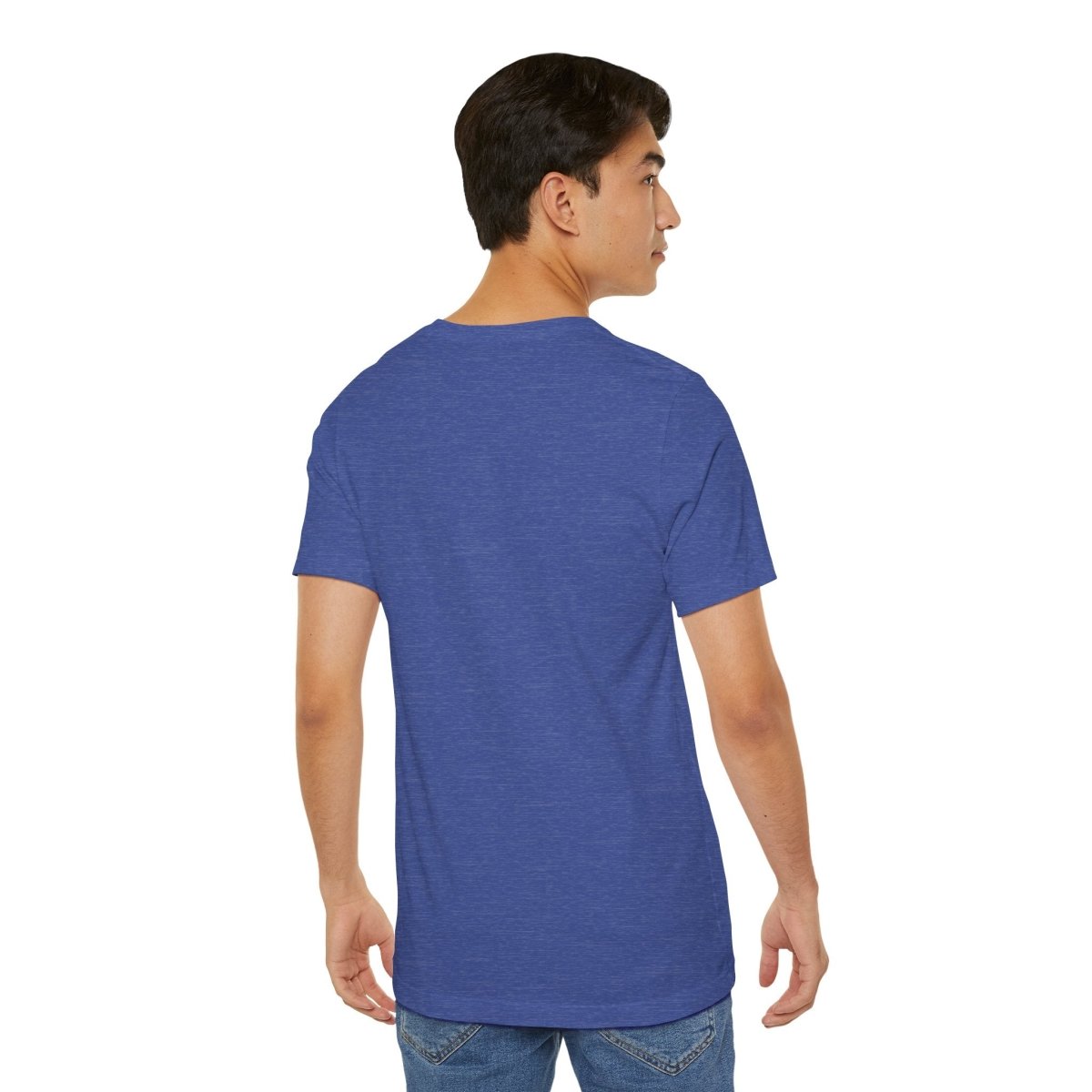"Cloud Nine Calm" Relaxed Unisex Jersey Short Sleeve T-Shirt, Gift for Mindfulness, Cozy Fashion, Casual Wear, Relaxation Outfit - CW2 MINDSet Collection - AI Tee Hero