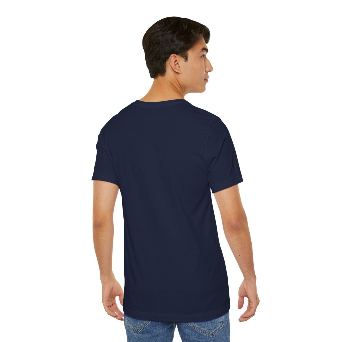 "Cloud Nine Calm" Relaxed Unisex Jersey Short Sleeve T-Shirt, Gift for Mindfulness, Cozy Fashion, Casual Wear, Relaxation Outfit - CW2 MINDSet Collection - AI Tee Hero