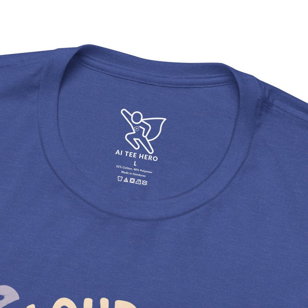 "Cloud Nine Calm" Relaxed Unisex Jersey Short Sleeve T-Shirt, Gift for Mindfulness, Cozy Fashion, Casual Wear, Relaxation Outfit - CW2 MINDSet Collection - AI Tee Hero