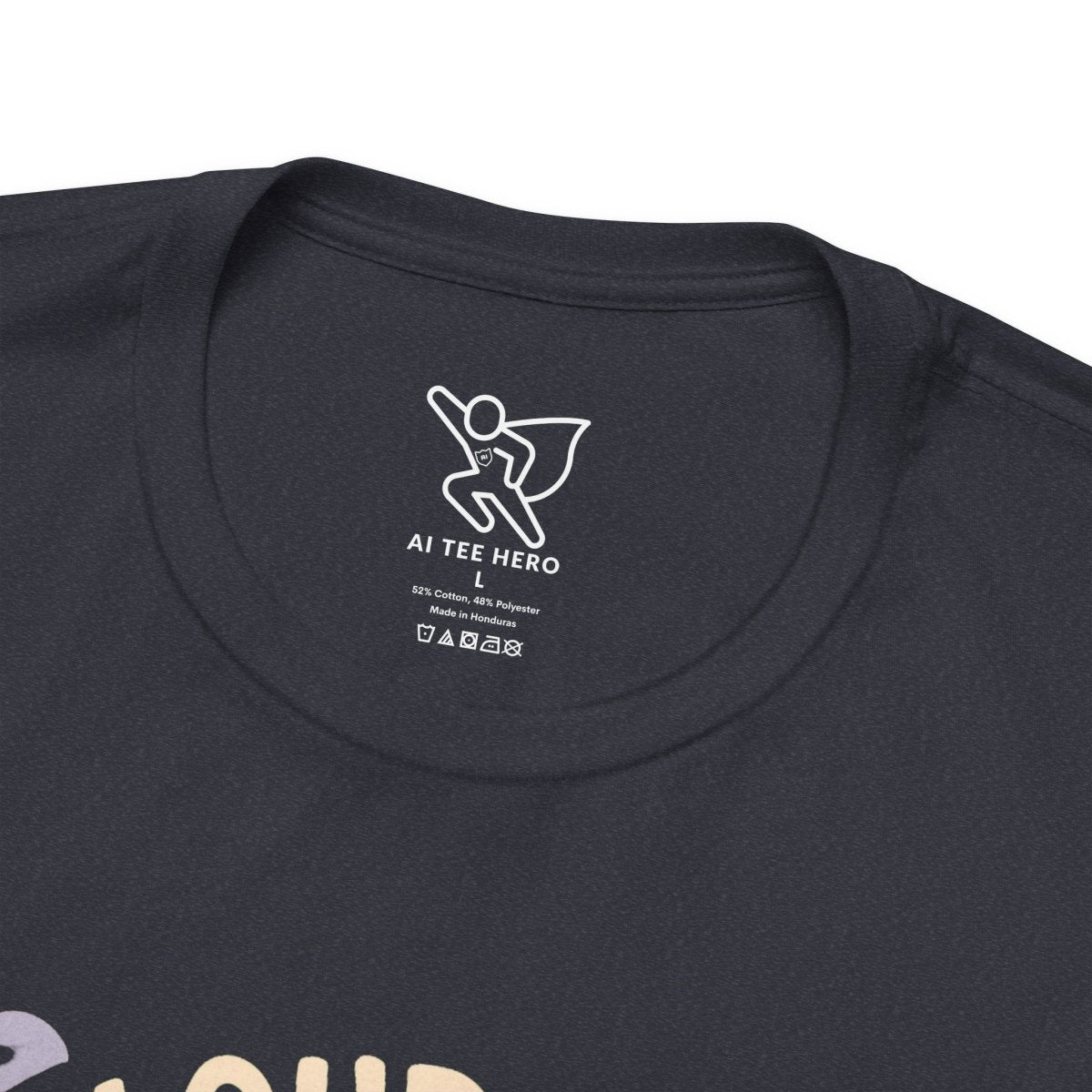 "Cloud Nine Calm" Relaxed Unisex Jersey Short Sleeve T-Shirt, Gift for Mindfulness, Cozy Fashion, Casual Wear, Relaxation Outfit - CW2 MINDSet Collection - AI Tee Hero