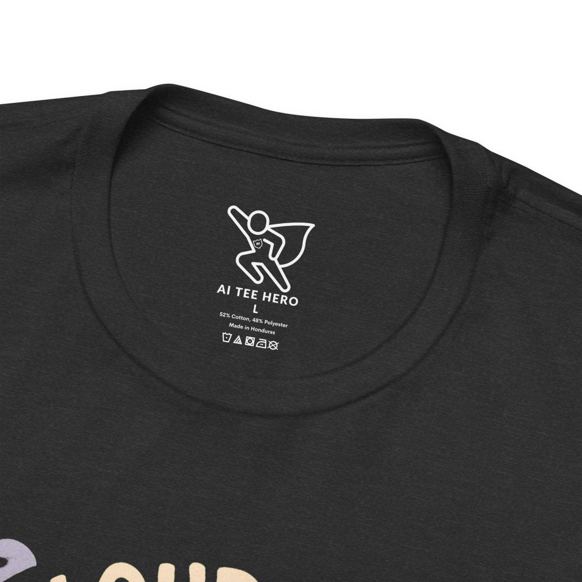 "Cloud Nine Calm" Relaxed Unisex Jersey Short Sleeve T-Shirt, Gift for Mindfulness, Cozy Fashion, Casual Wear, Relaxation Outfit - CW2 MINDSet Collection - AI Tee Hero