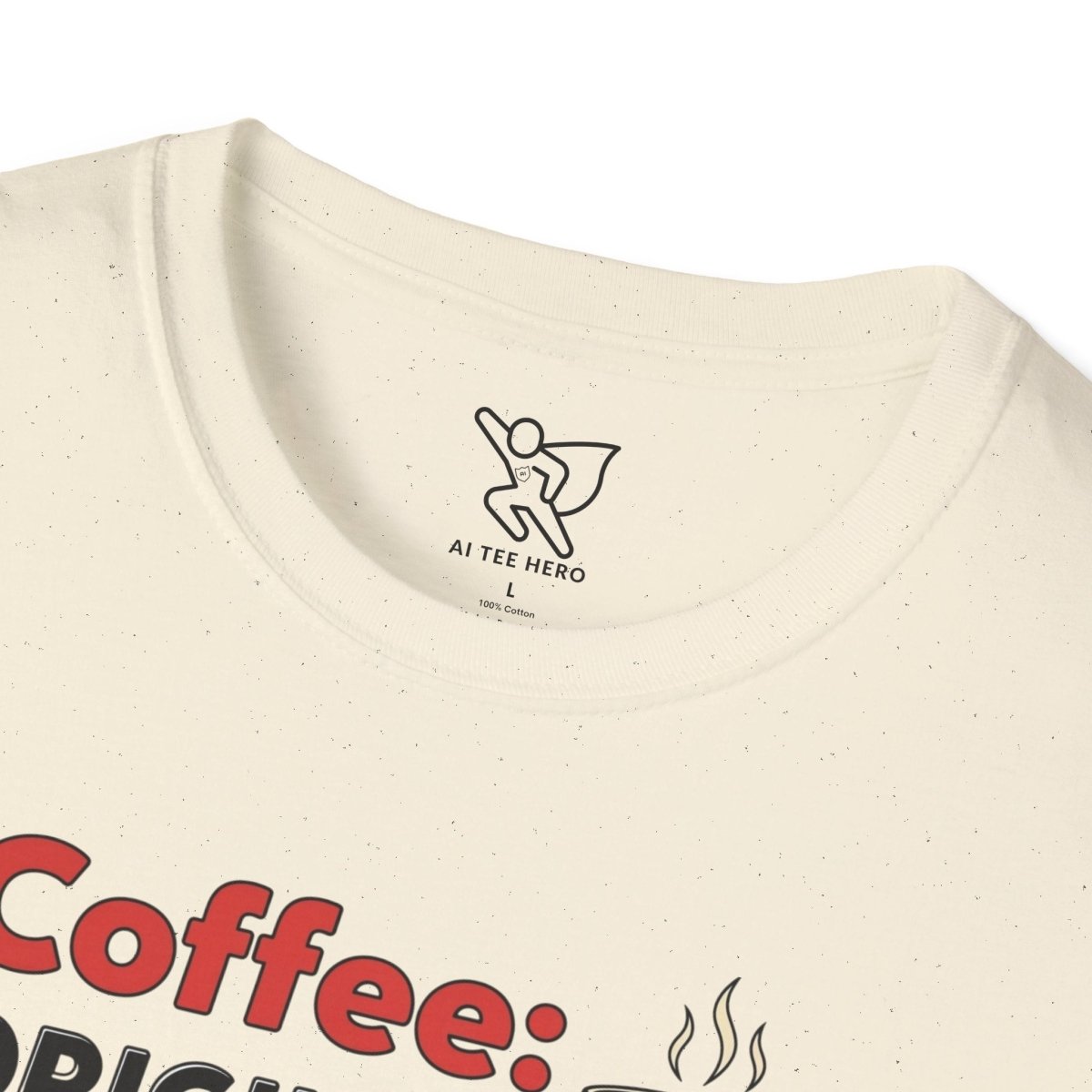 "Coffee Original Start Button" Gift for Coffee Lovers, Casual Wear, Funny Coffee Shirt, Birthday Gift - AI Tee Hero