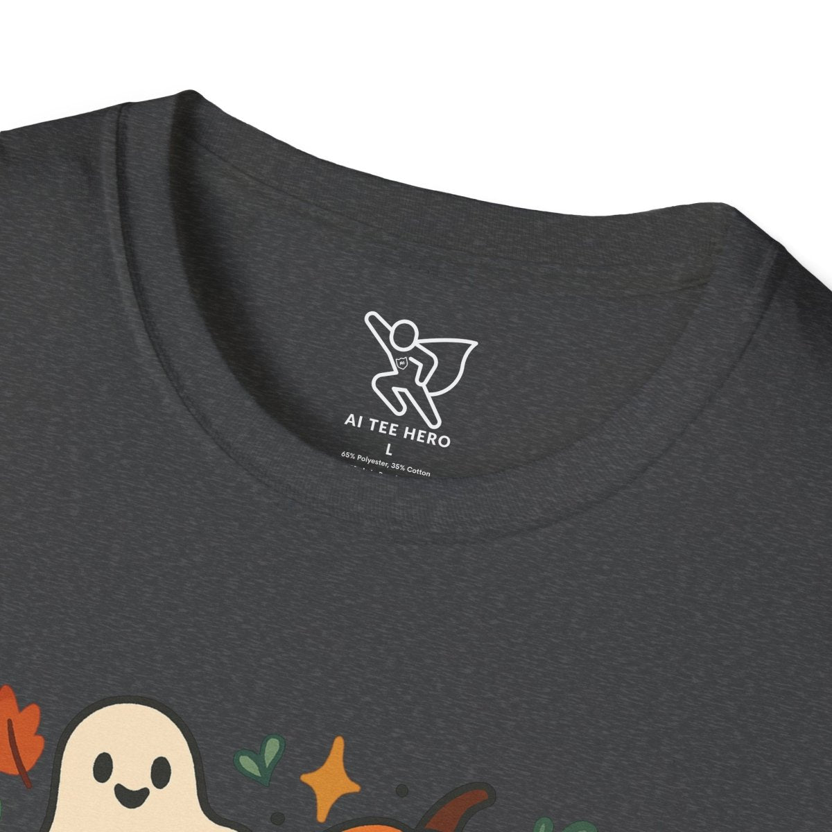 "Creep It Real" Halloween T-Shirt Unisex Softstyle Tee for Fall, Halloween Costume, Autumn Vibes, Seasonal Apparel, Gift Idea - AI Tee Hero