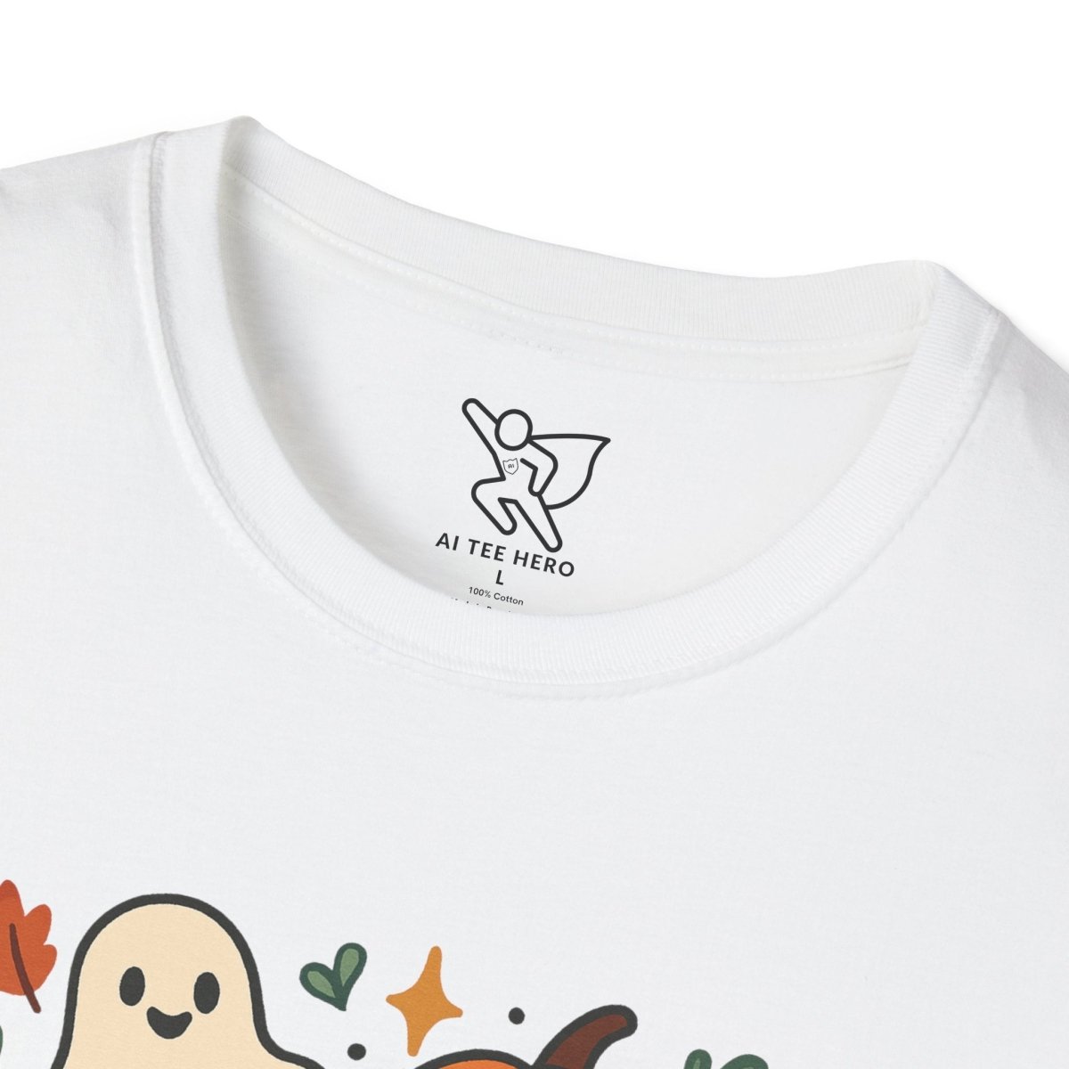 "Creep It Real" Halloween T-Shirt Unisex Softstyle Tee for Fall, Halloween Costume, Autumn Vibes, Seasonal Apparel, Gift Idea - AI Tee Hero