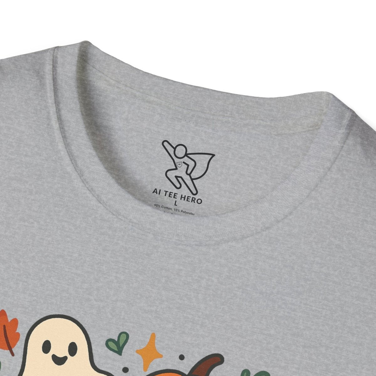 "Creep It Real" Halloween T-Shirt Unisex Softstyle Tee for Fall, Halloween Costume, Autumn Vibes, Seasonal Apparel, Gift Idea - AI Tee Hero