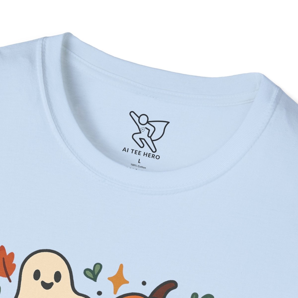 "Creep It Real" Halloween T-Shirt Unisex Softstyle Tee for Fall, Halloween Costume, Autumn Vibes, Seasonal Apparel, Gift Idea - AI Tee Hero