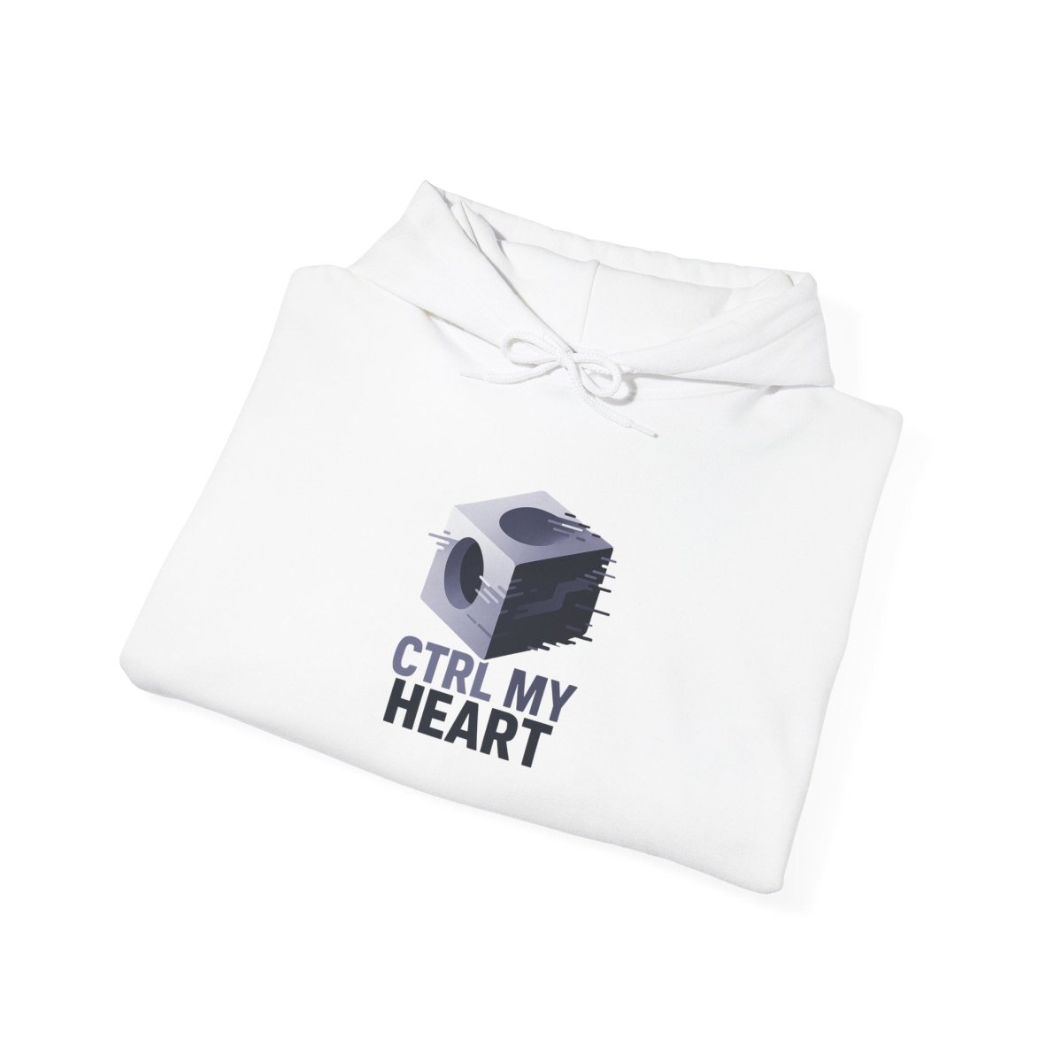 "CTRL MY HEART" CW - 3 Lavender Unisex Hoodie, Tech - Inspired Sweatshirt, Gift for Gamers, Cozy Streetwear, Valentine's Day Gift - AI Tee Hero