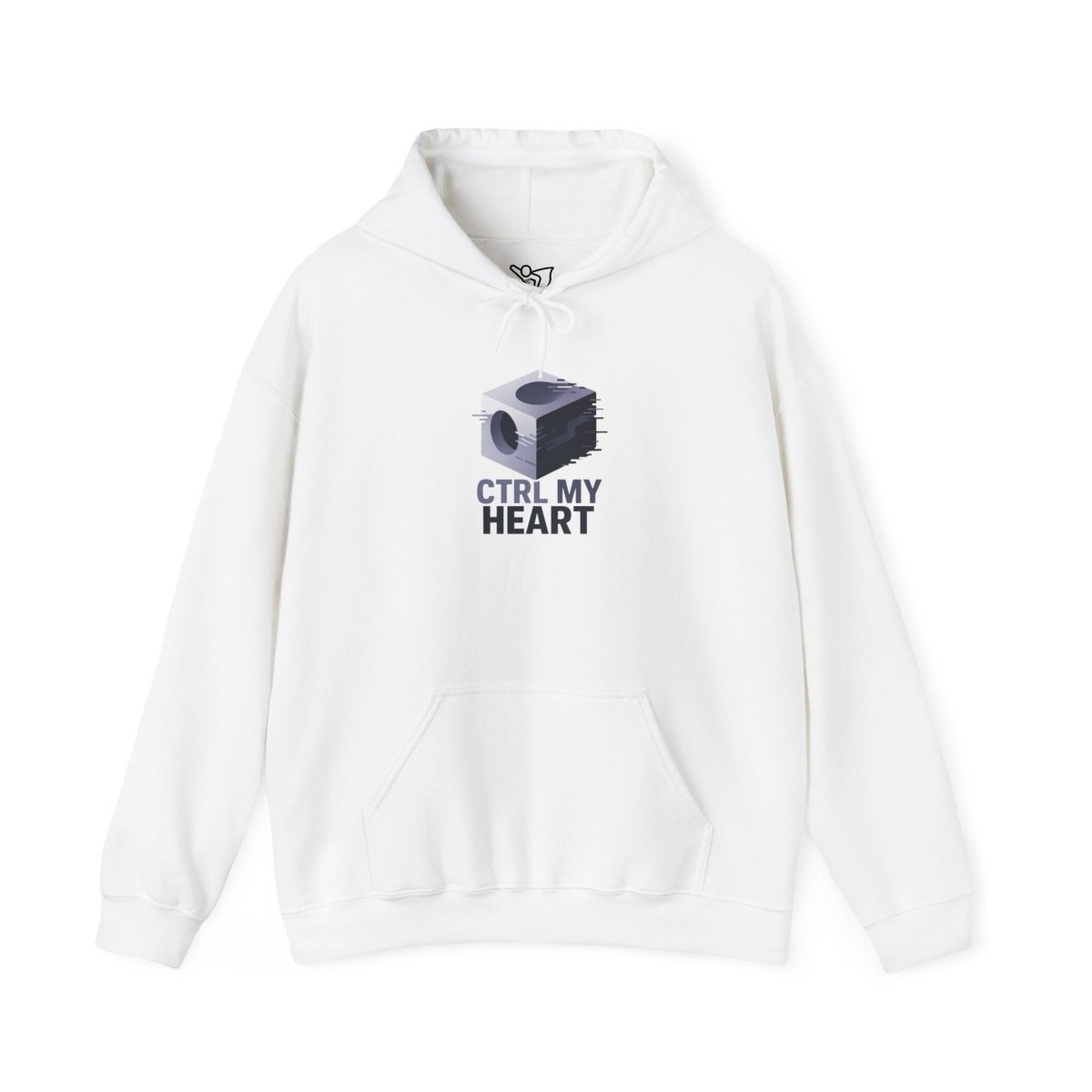 "CTRL MY HEART" CW - 3 Lavender Unisex Hoodie, Tech - Inspired Sweatshirt, Gift for Gamers, Cozy Streetwear, Valentine's Day Gift - AI Tee Hero