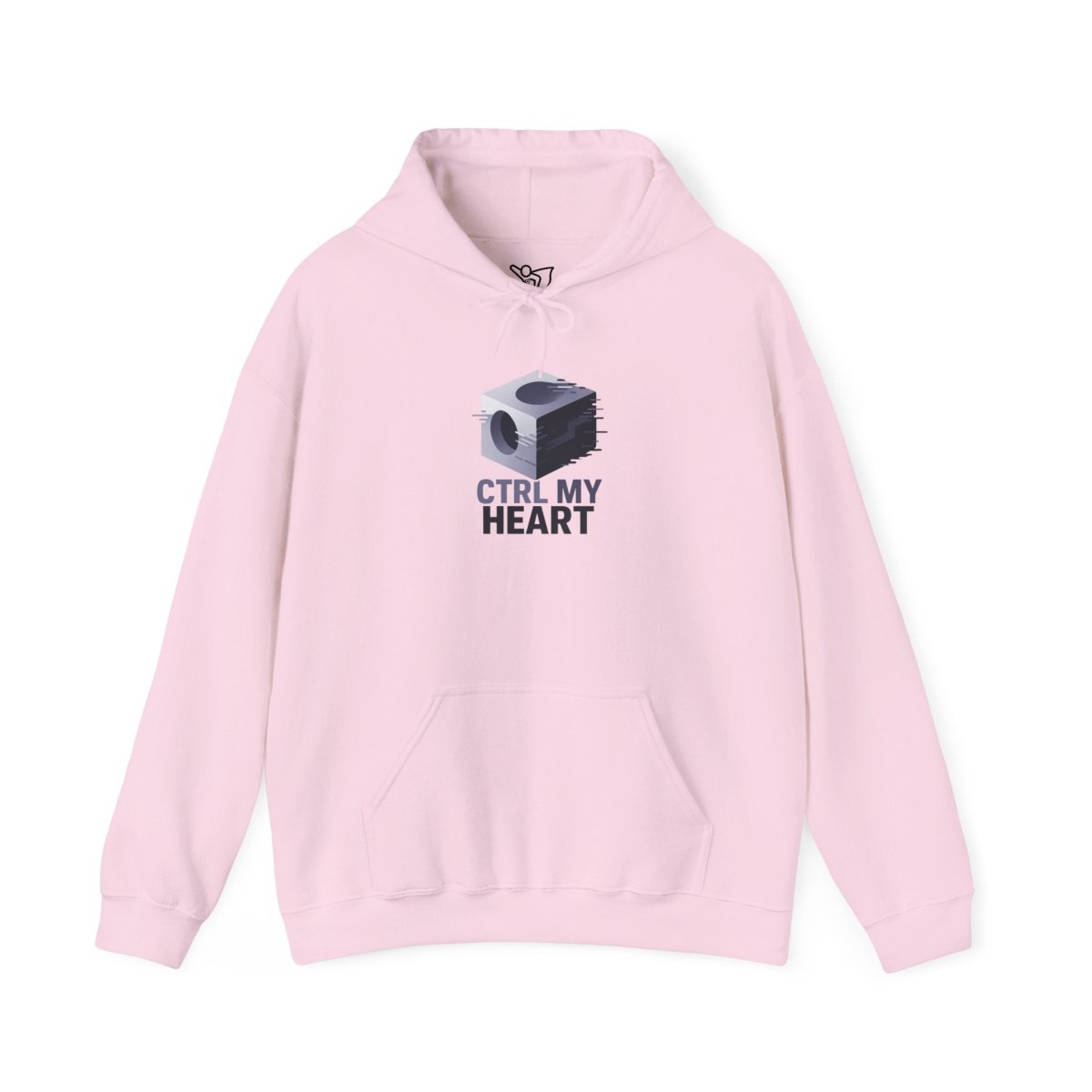 "CTRL MY HEART" CW - 3 Lavender Unisex Hoodie, Tech - Inspired Sweatshirt, Gift for Gamers, Cozy Streetwear, Valentine's Day Gift - AI Tee Hero