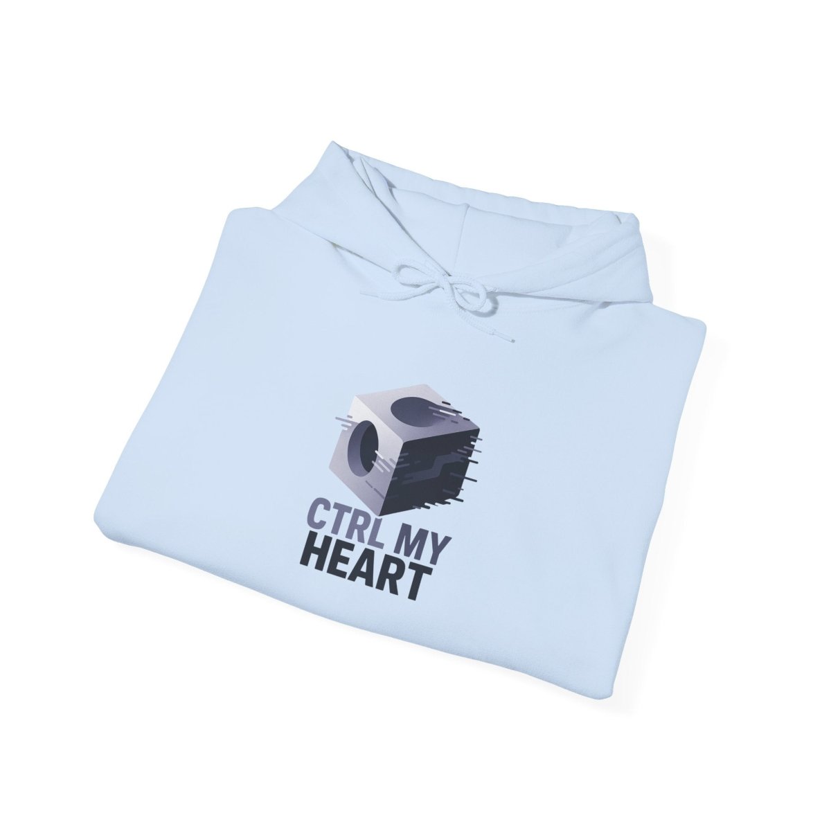 "CTRL MY HEART" CW - 3 Lavender Unisex Hoodie, Tech - Inspired Sweatshirt, Gift for Gamers, Cozy Streetwear, Valentine's Day Gift - AI Tee Hero