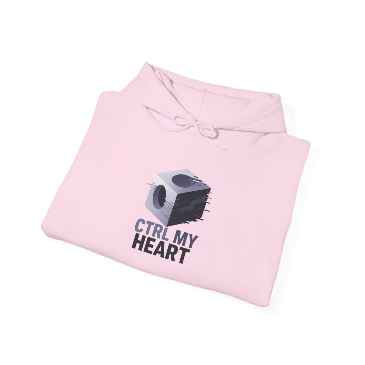 "CTRL MY HEART" CW - 3 Lavender Unisex Hoodie, Tech - Inspired Sweatshirt, Gift for Gamers, Cozy Streetwear, Valentine's Day Gift - AI Tee Hero