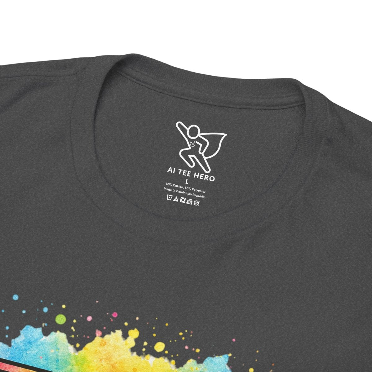 "CTRL.Alt.Teach" Colorful Teacher Tee Gift for Educators, Funny Teaching Shirt, Back to School Apparel, Classroom Humor Top - AI Tee Hero