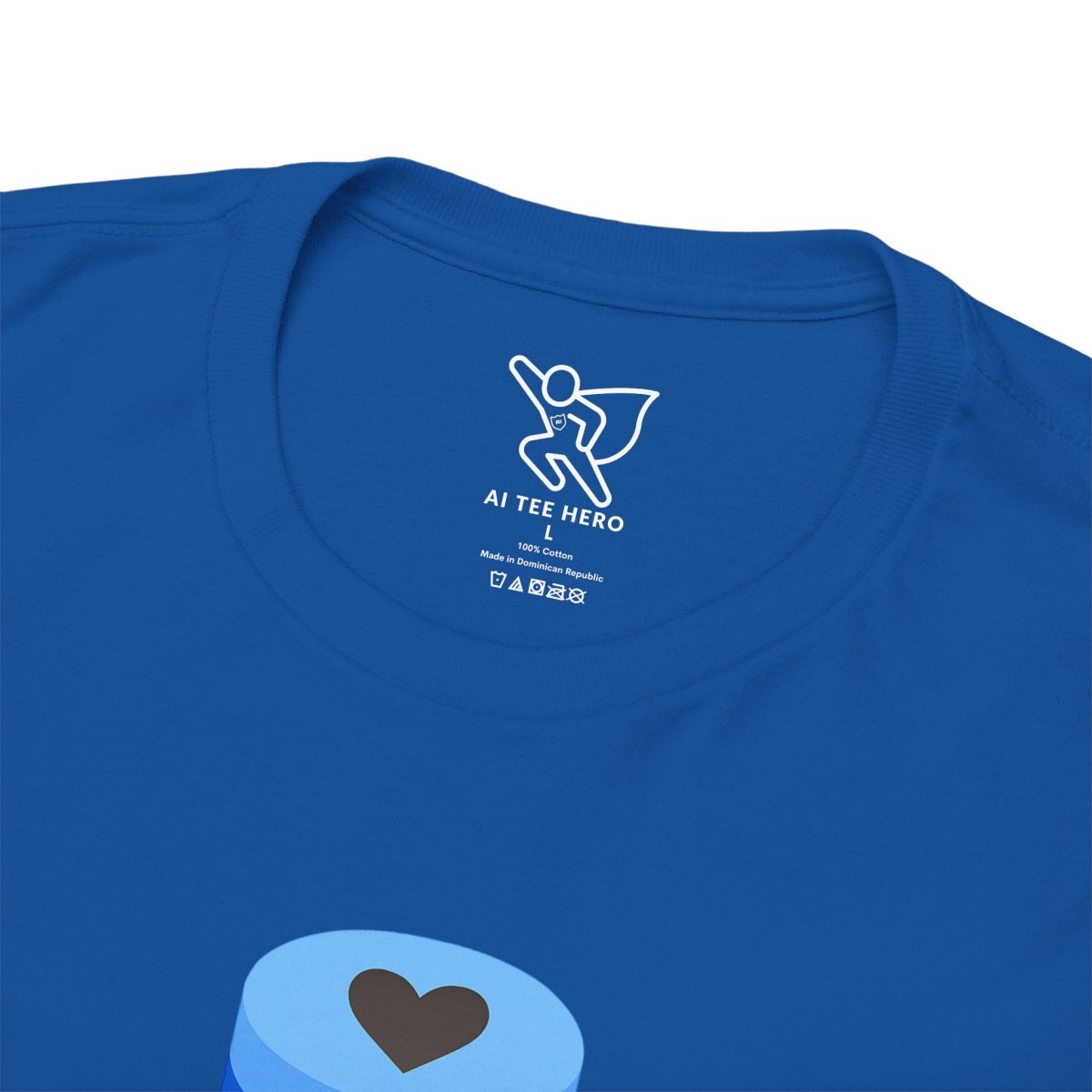 "Data is My Love Language" CW - 2 Casual Unisex Cotton T-Shirt, Tech Enthusiast Gift, Cute Data Lover Apparel, Geeky Gift for Him Her - AI Tee Hero