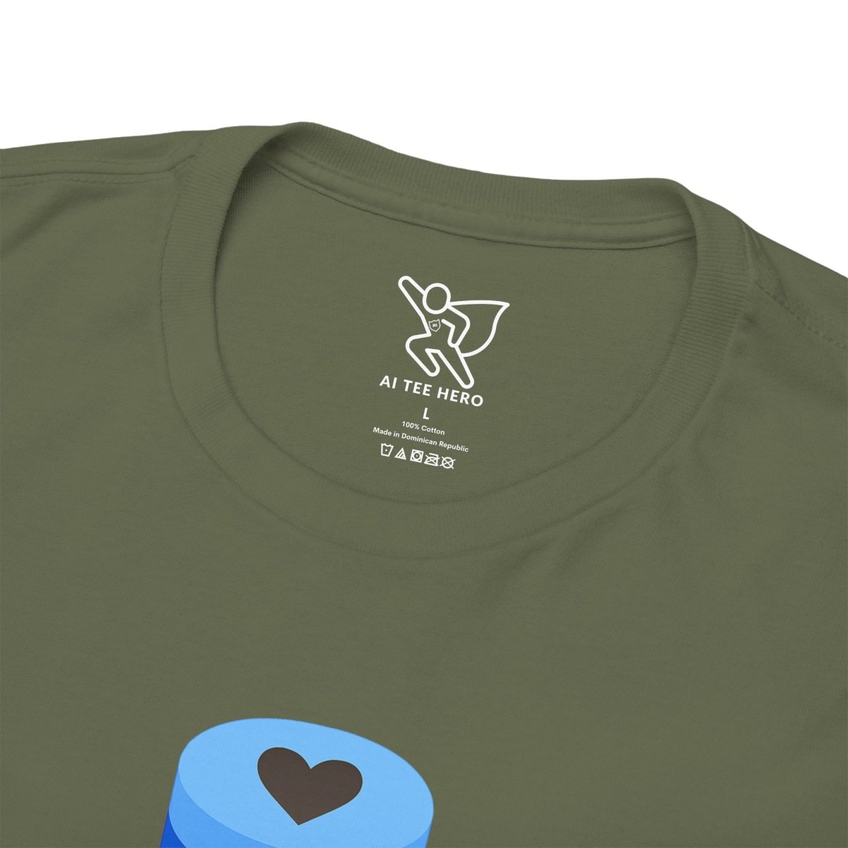 "Data is My Love Language" CW - 2 Casual Unisex Cotton T-Shirt, Tech Enthusiast Gift, Cute Data Lover Apparel, Geeky Gift for Him Her - AI Tee Hero