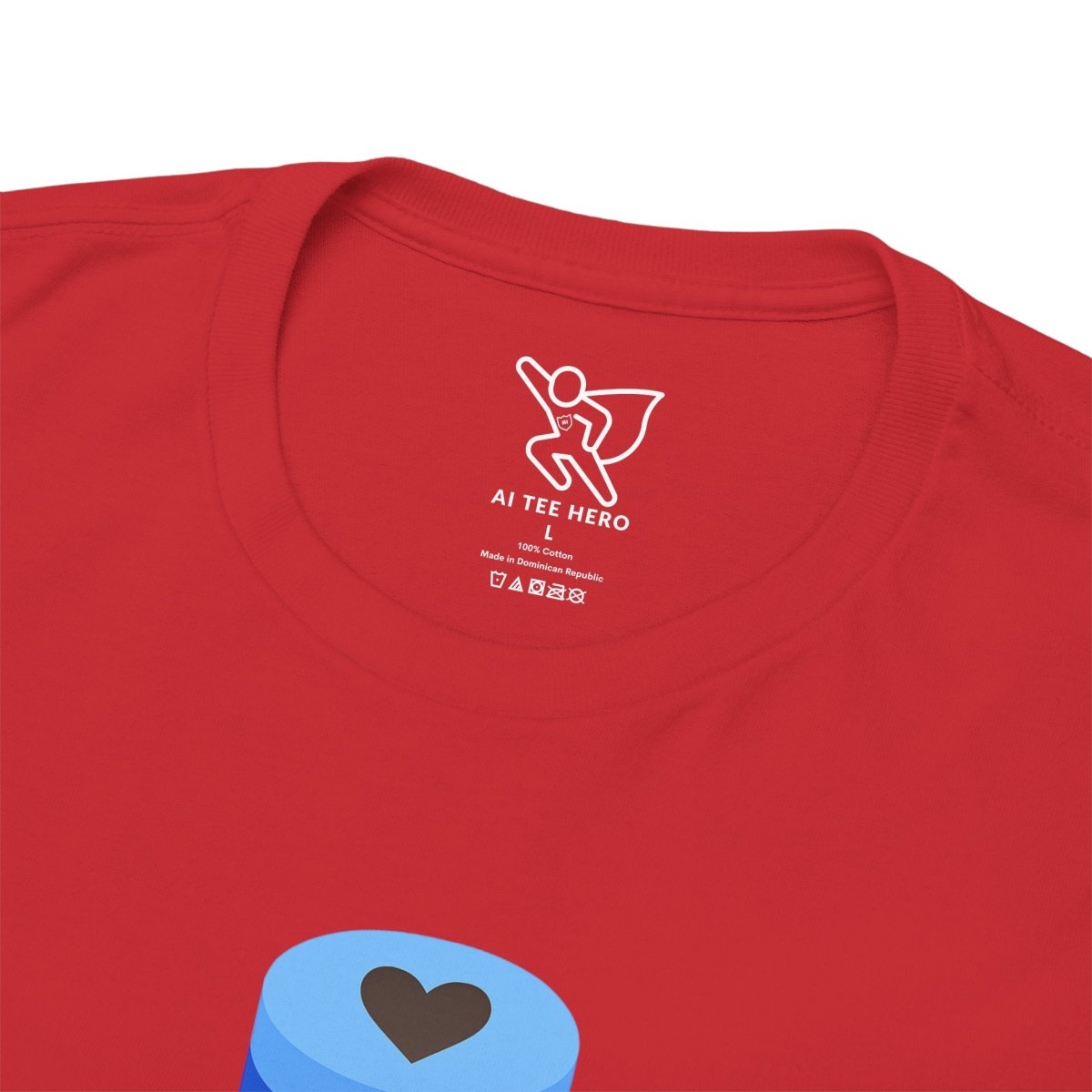 "Data is My Love Language" CW - 2 Casual Unisex Cotton T-Shirt, Tech Enthusiast Gift, Cute Data Lover Apparel, Geeky Gift for Him Her - AI Tee Hero