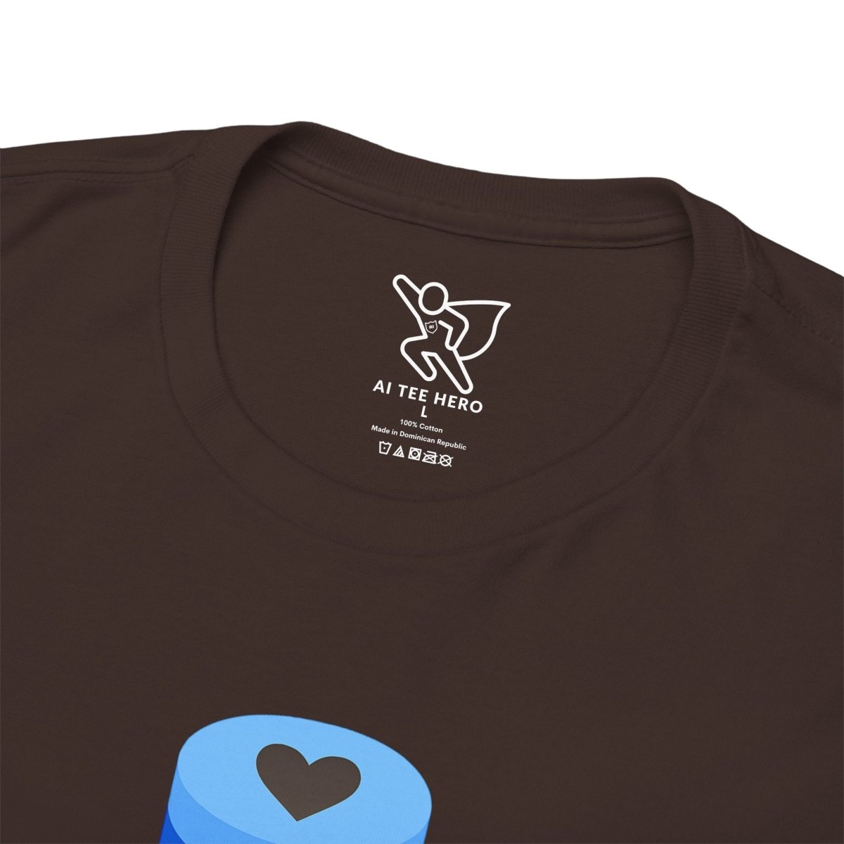 "Data is My Love Language" CW - 2 Casual Unisex Cotton T-Shirt, Tech Enthusiast Gift, Cute Data Lover Apparel, Geeky Gift for Him Her - AI Tee Hero