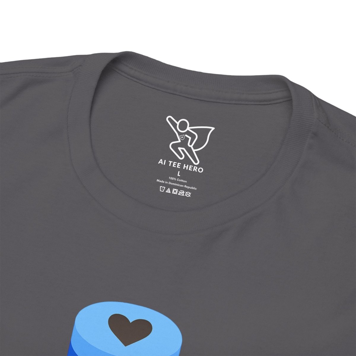 "Data is My Love Language" CW - 2 Casual Unisex Cotton T-Shirt, Tech Enthusiast Gift, Cute Data Lover Apparel, Geeky Gift for Him Her - AI Tee Hero