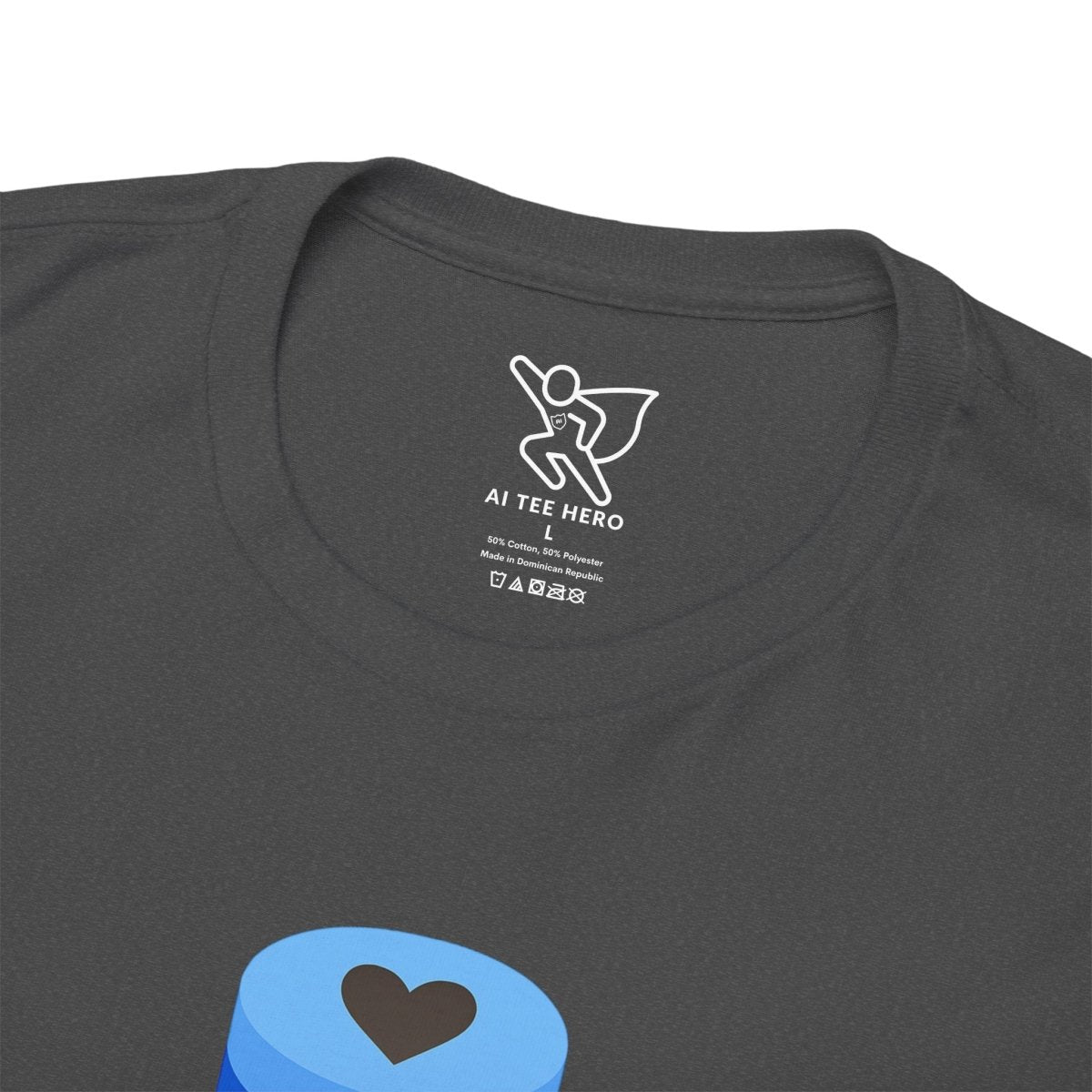 "Data is My Love Language" CW - 2 Casual Unisex Cotton T-Shirt, Tech Enthusiast Gift, Cute Data Lover Apparel, Geeky Gift for Him Her - AI Tee Hero