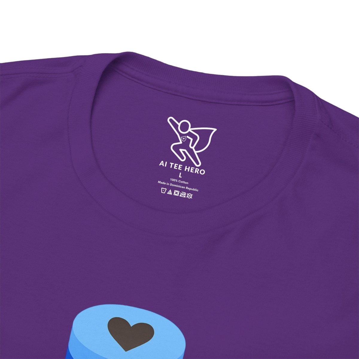 "Data is My Love Language" CW - 2 Casual Unisex Cotton T-Shirt, Tech Enthusiast Gift, Cute Data Lover Apparel, Geeky Gift for Him Her - AI Tee Hero
