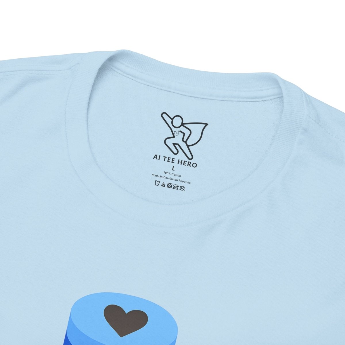 "Data is My Love Language" CW - 2 Casual Unisex Cotton T-Shirt, Tech Enthusiast Gift, Cute Data Lover Apparel, Geeky Gift for Him Her - AI Tee Hero