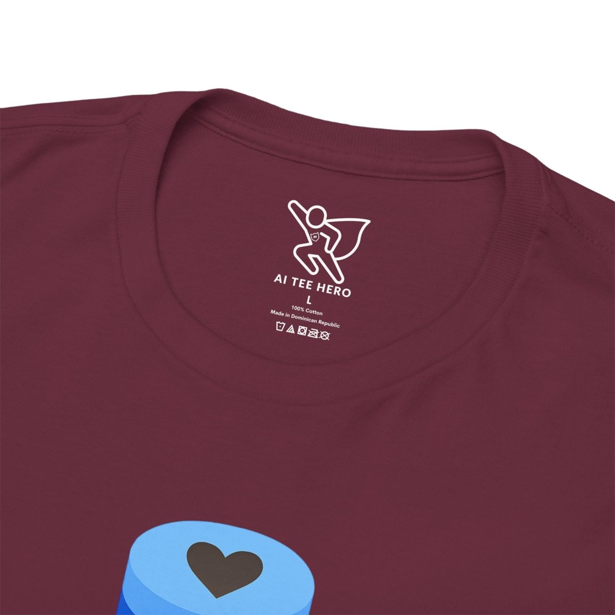 "Data is My Love Language" CW - 2 Casual Unisex Cotton T-Shirt, Tech Enthusiast Gift, Cute Data Lover Apparel, Geeky Gift for Him Her - AI Tee Hero